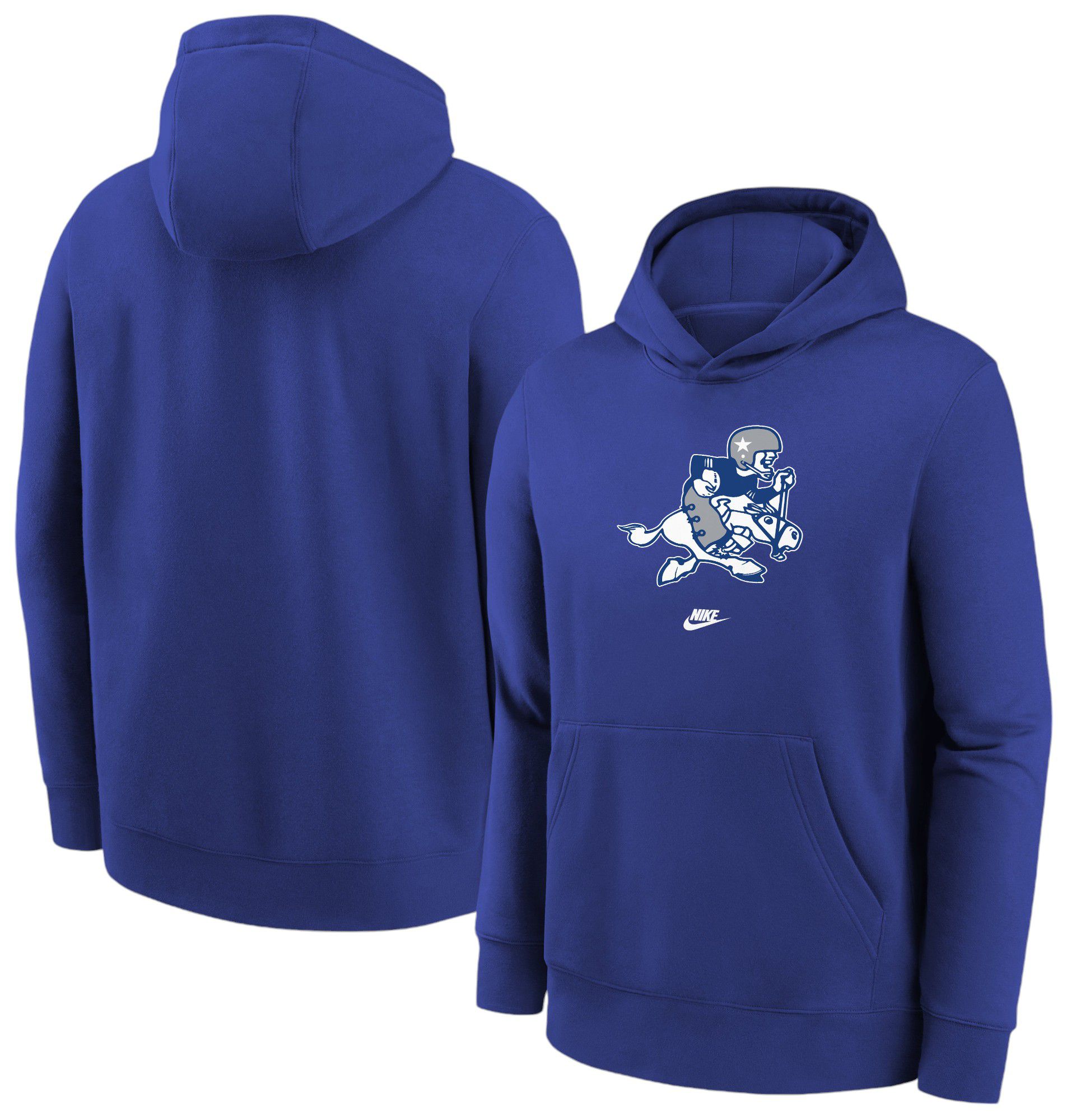 Nike Youth Dallas Cowboys Rewind Royal Pullover Hoodie product image