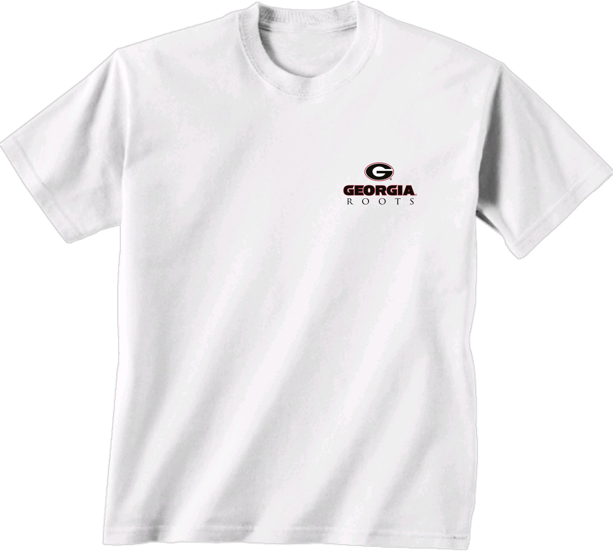 New World Graphics Men's Georgia Bulldogs Rooted White T-Shirt product image