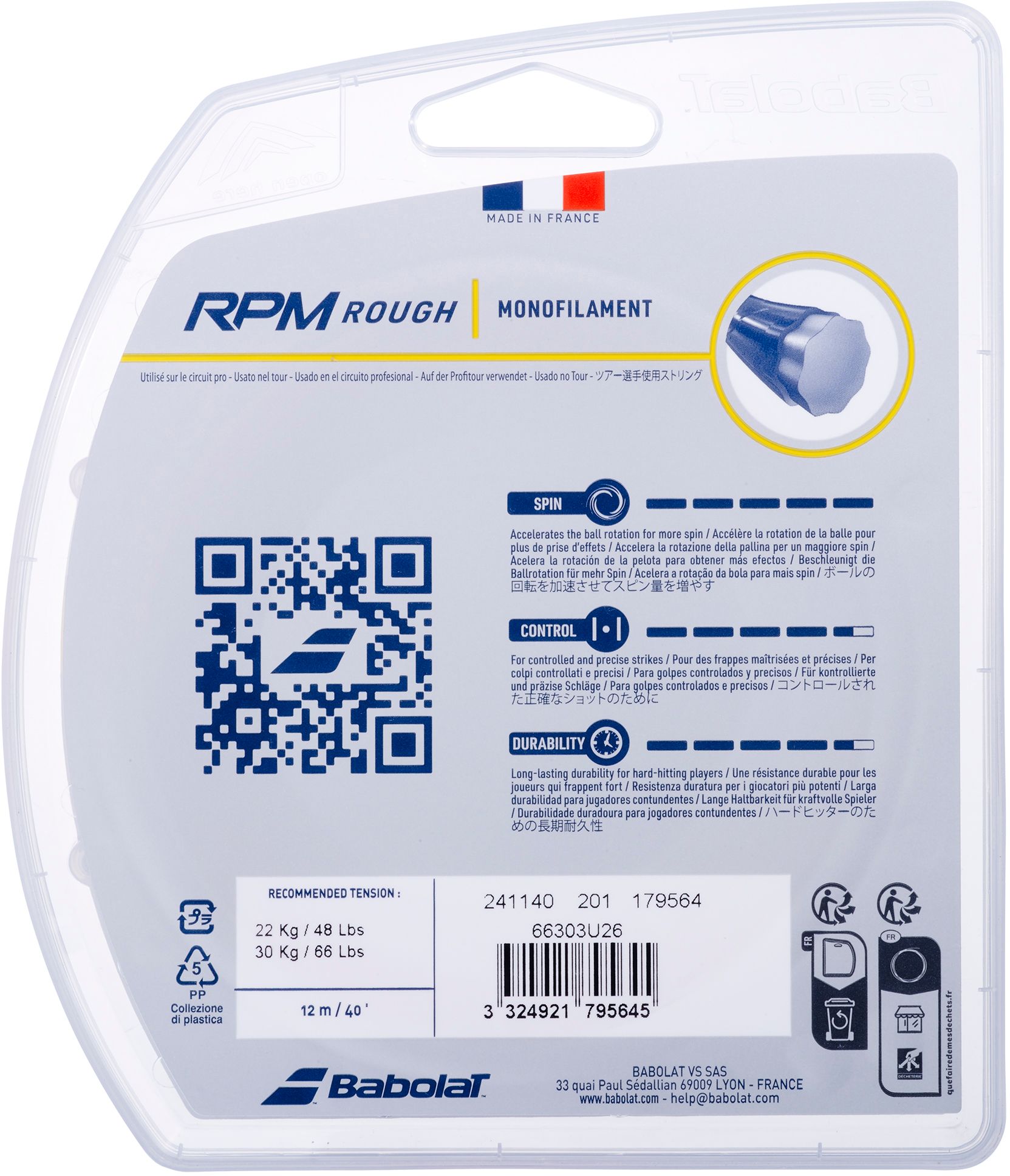 Babolat RPM Rough 12M Tennis String product image