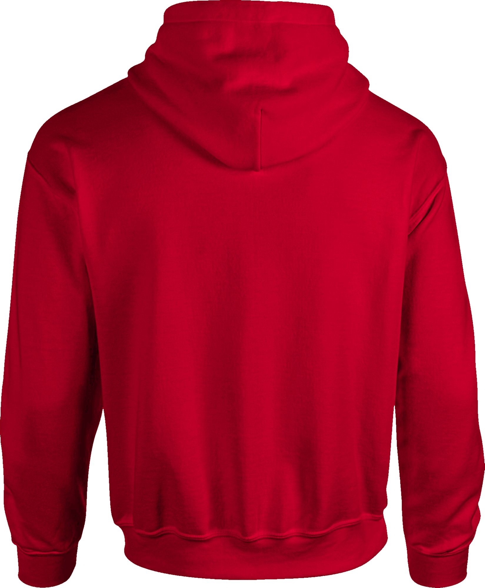 Image One Men's Boston Terriers Scarlet Hockey Line Fleece Pullover Hoodie product image