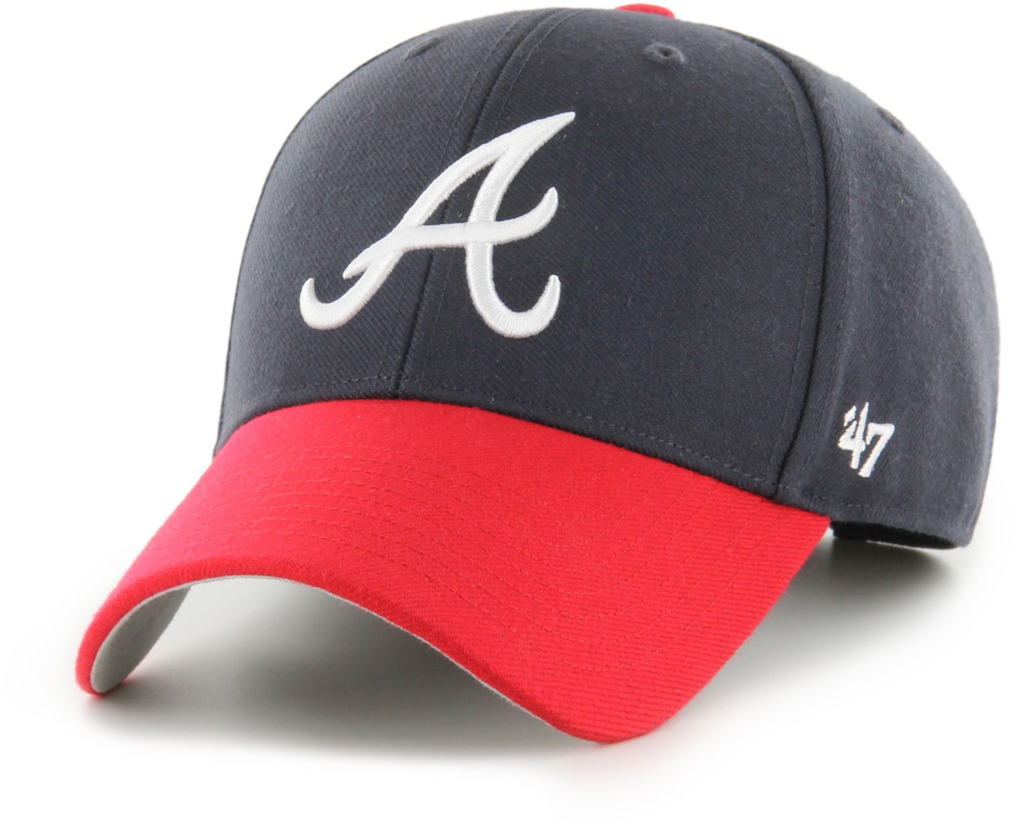 '47 Adult Atlanta Braves Navy MVP Adjustable Hat product image