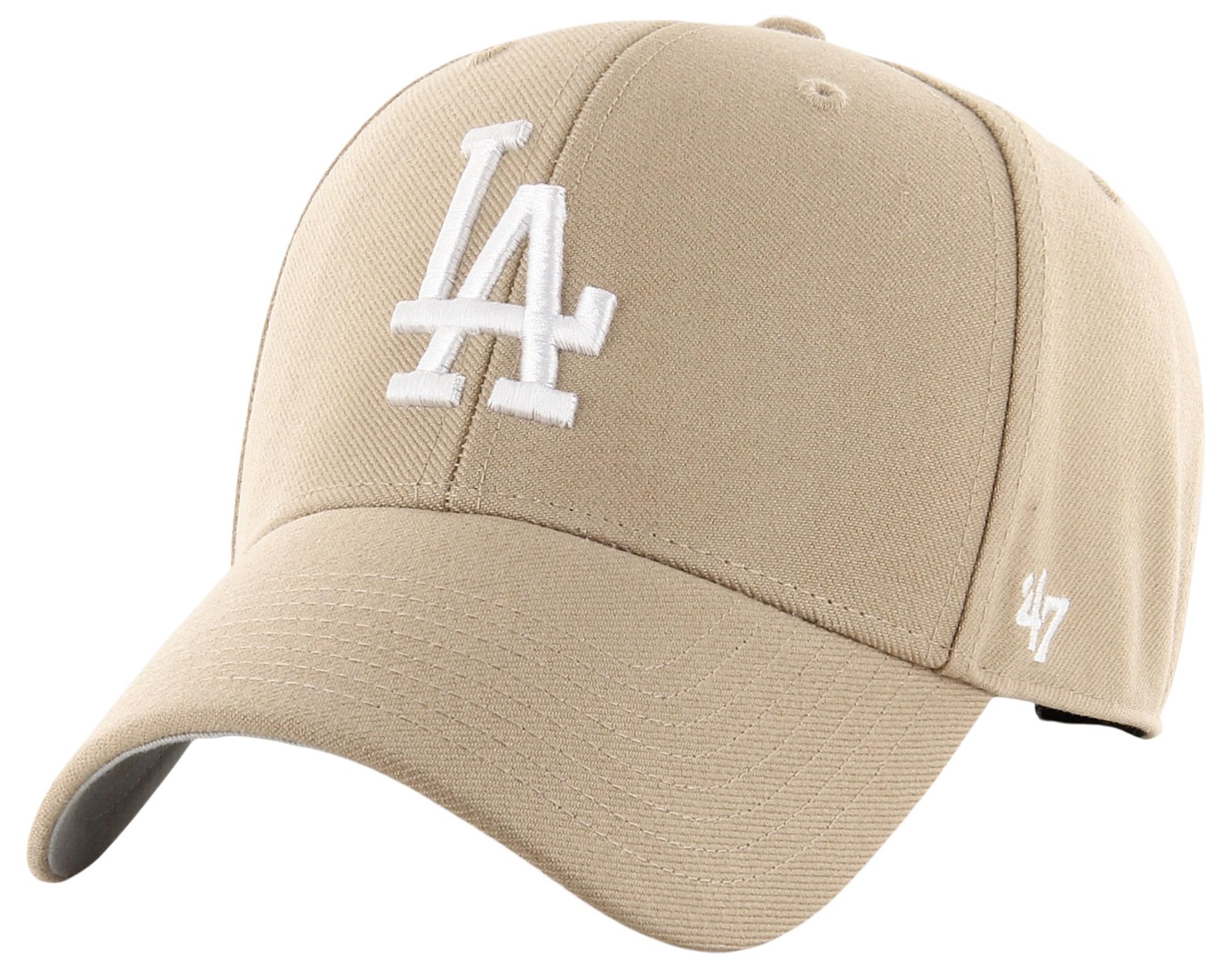 '47 Adult Los Angeles Dodgers Khaki MVP Adjustable Hat product image
