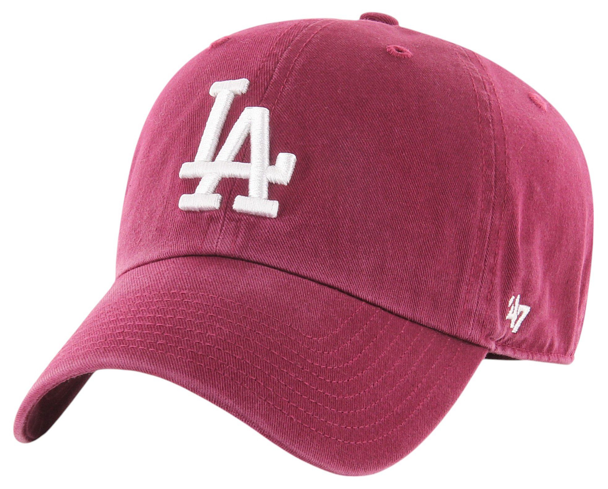 '47 Adult Los Angeles Dodgers Red Clean Up Adjustable Hat product image