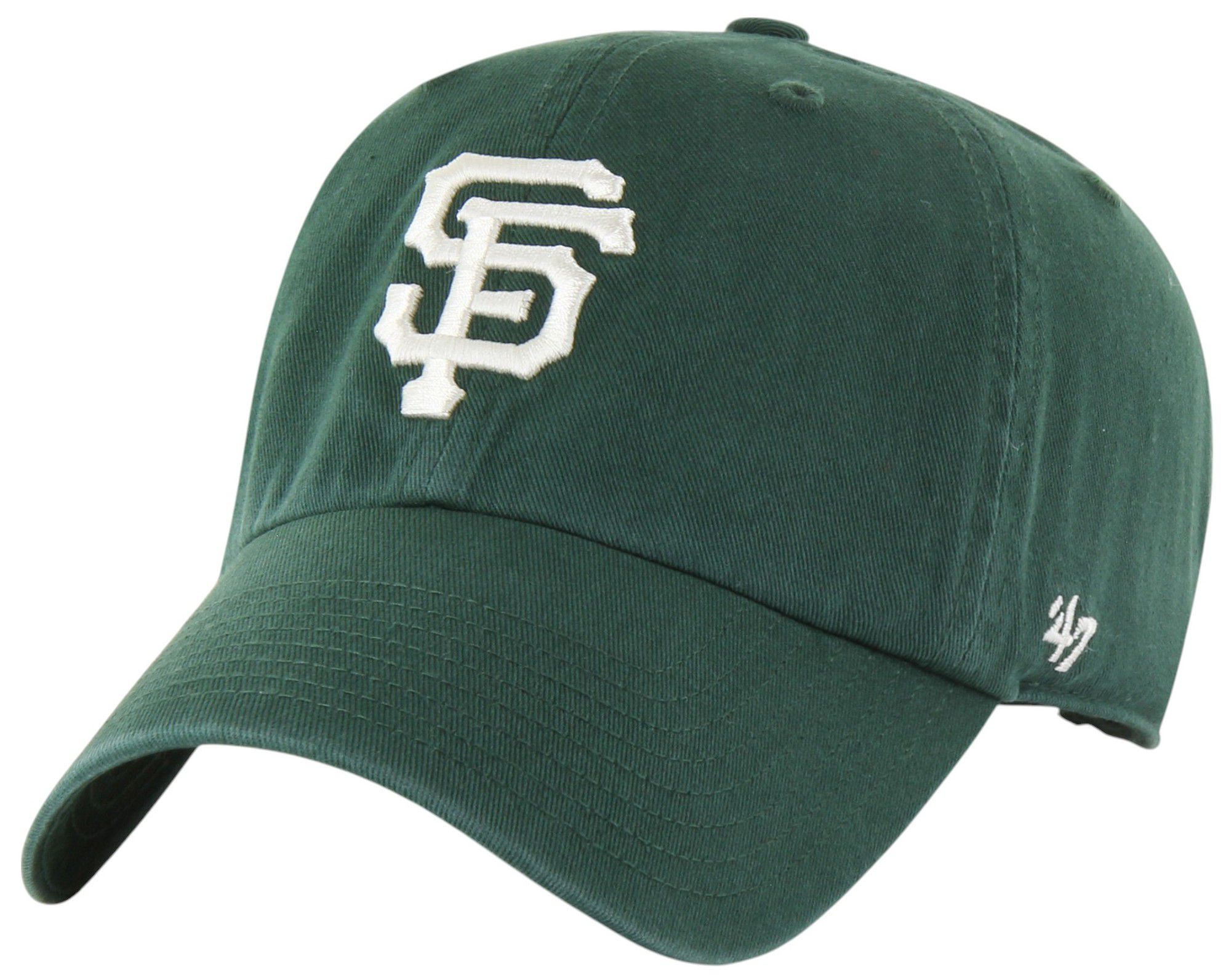 47 Adult San Francisco Giants Green Logo Clean Up Adjustable Hat