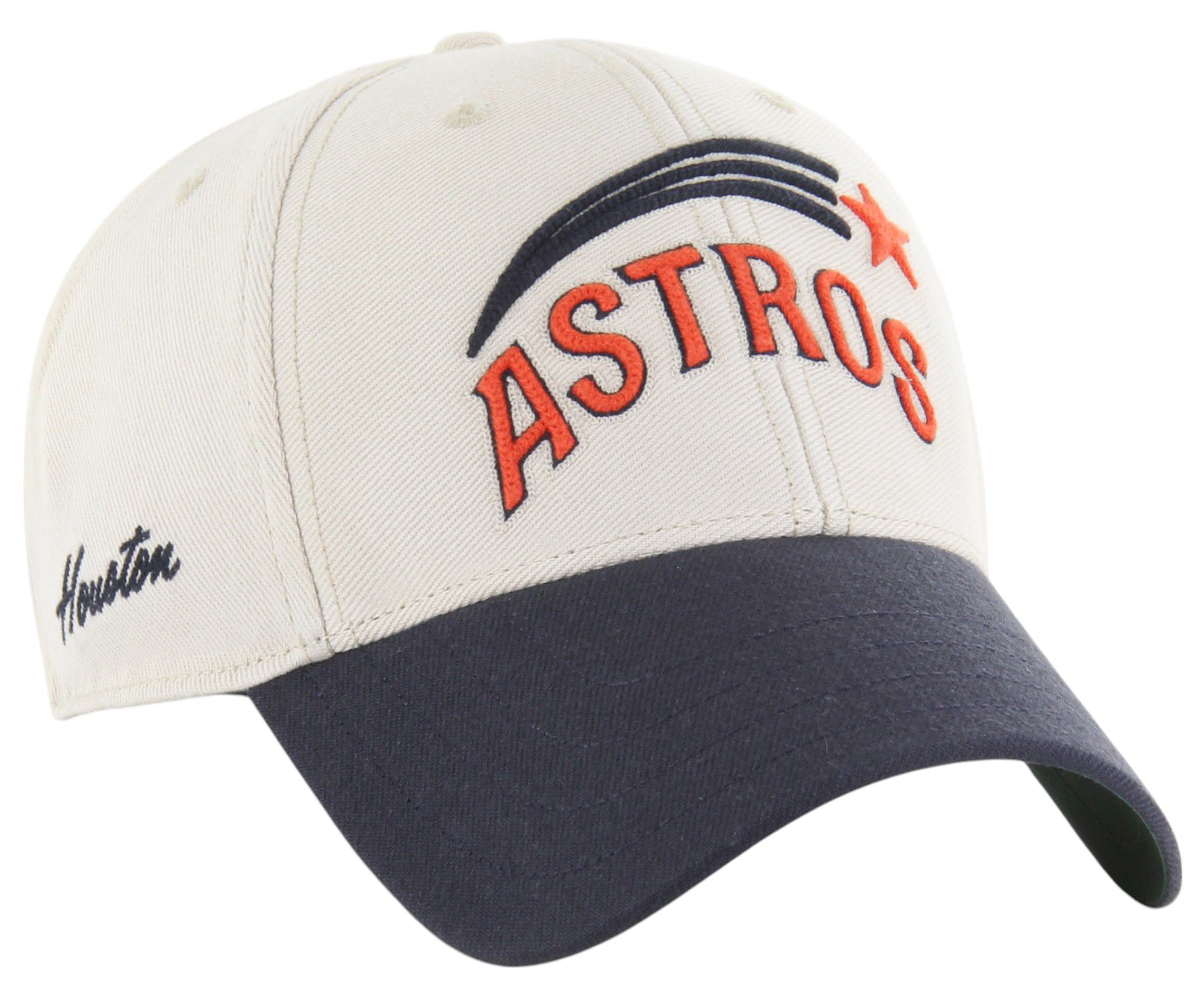 '47 Adult Houston Astros White Cooperstown Fieldstone MVP Adjustable Hat product image