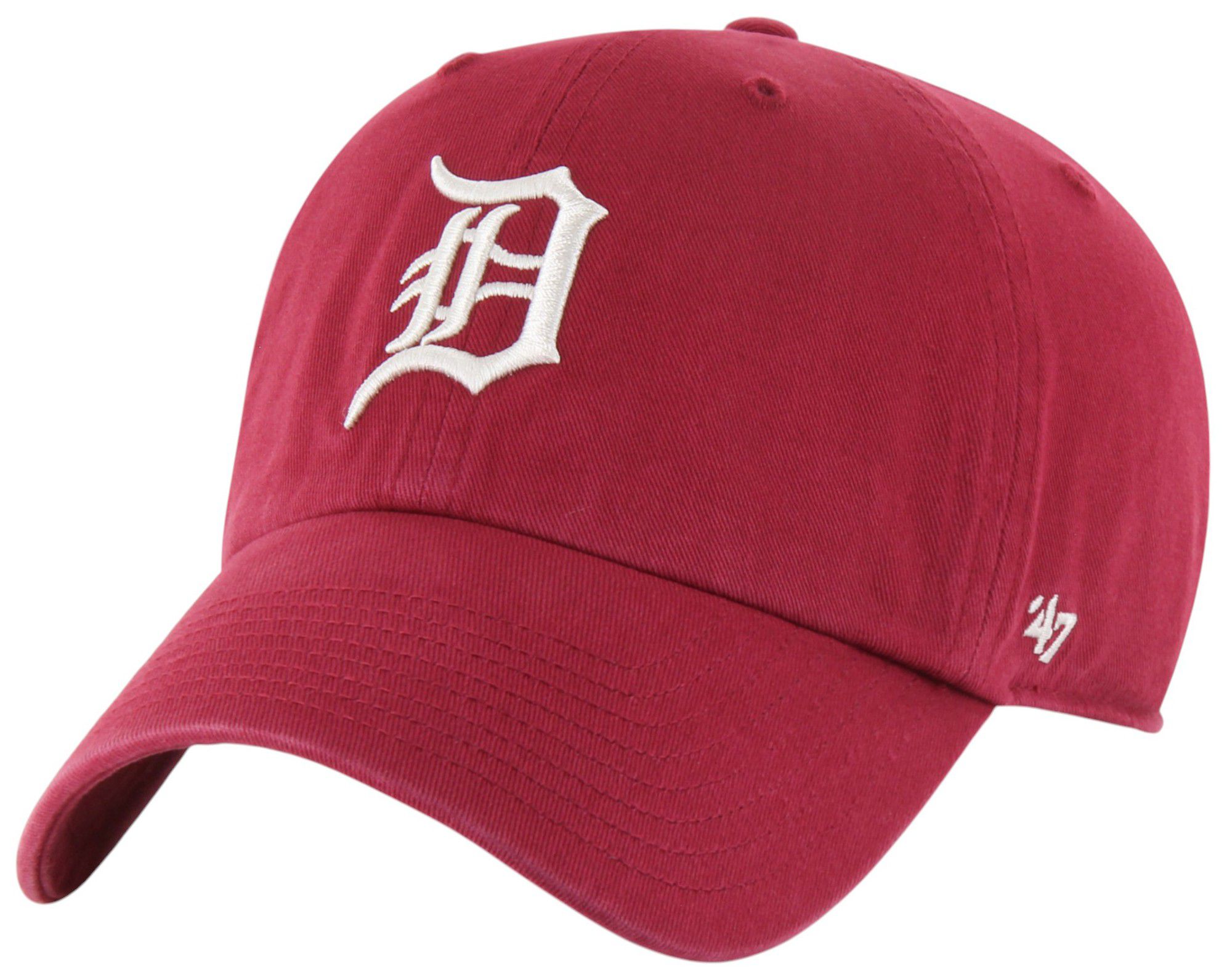 '47 Adult Detroit Tigers Red Logo Clean Up Adjustable Hat product image