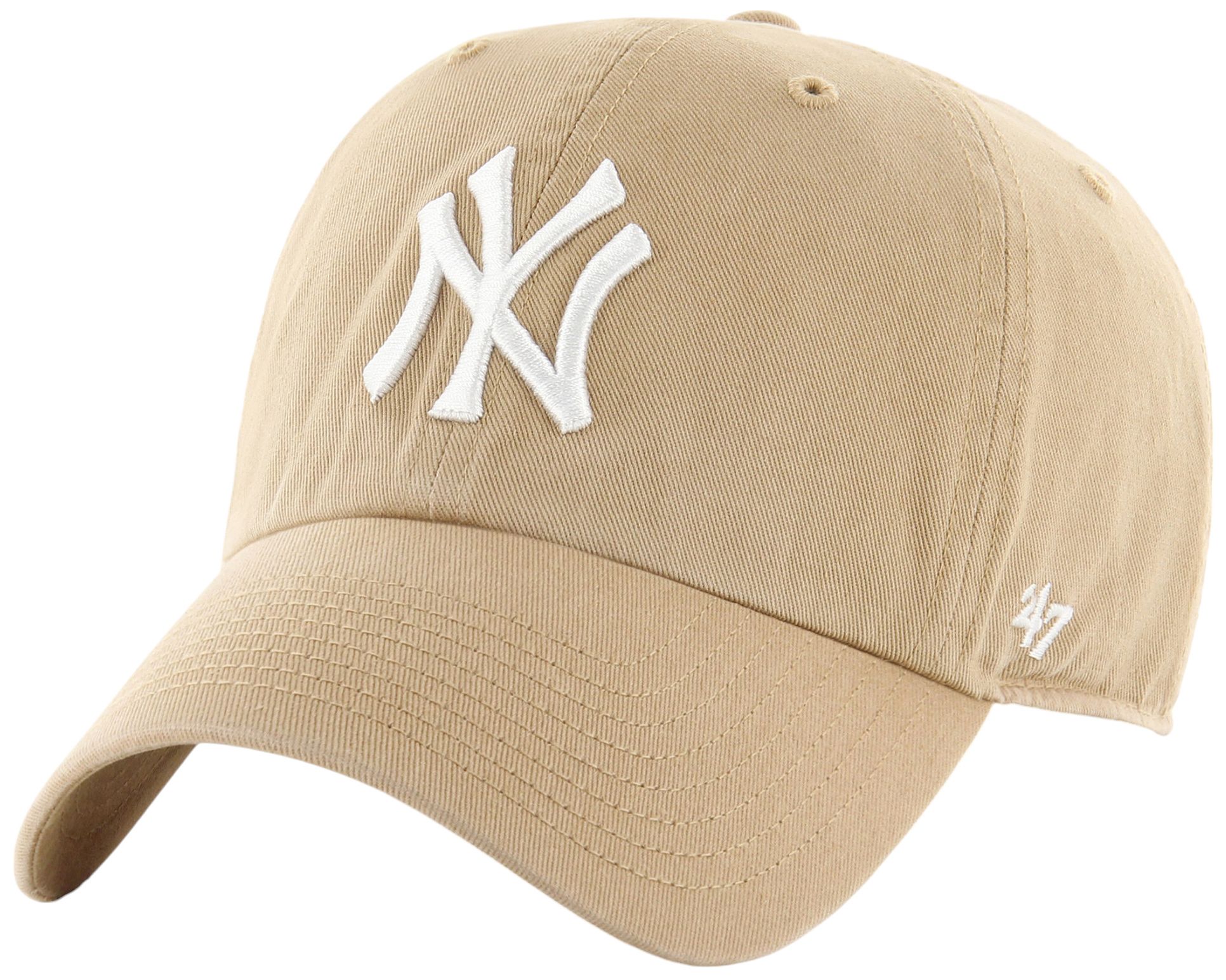 '47 Adult New York Yankees Khaki Clean Up Adjustable Hat product image