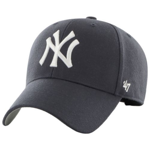 47 Adult New York Yankees Khaki Ranchero Hitch Adjustable Hat