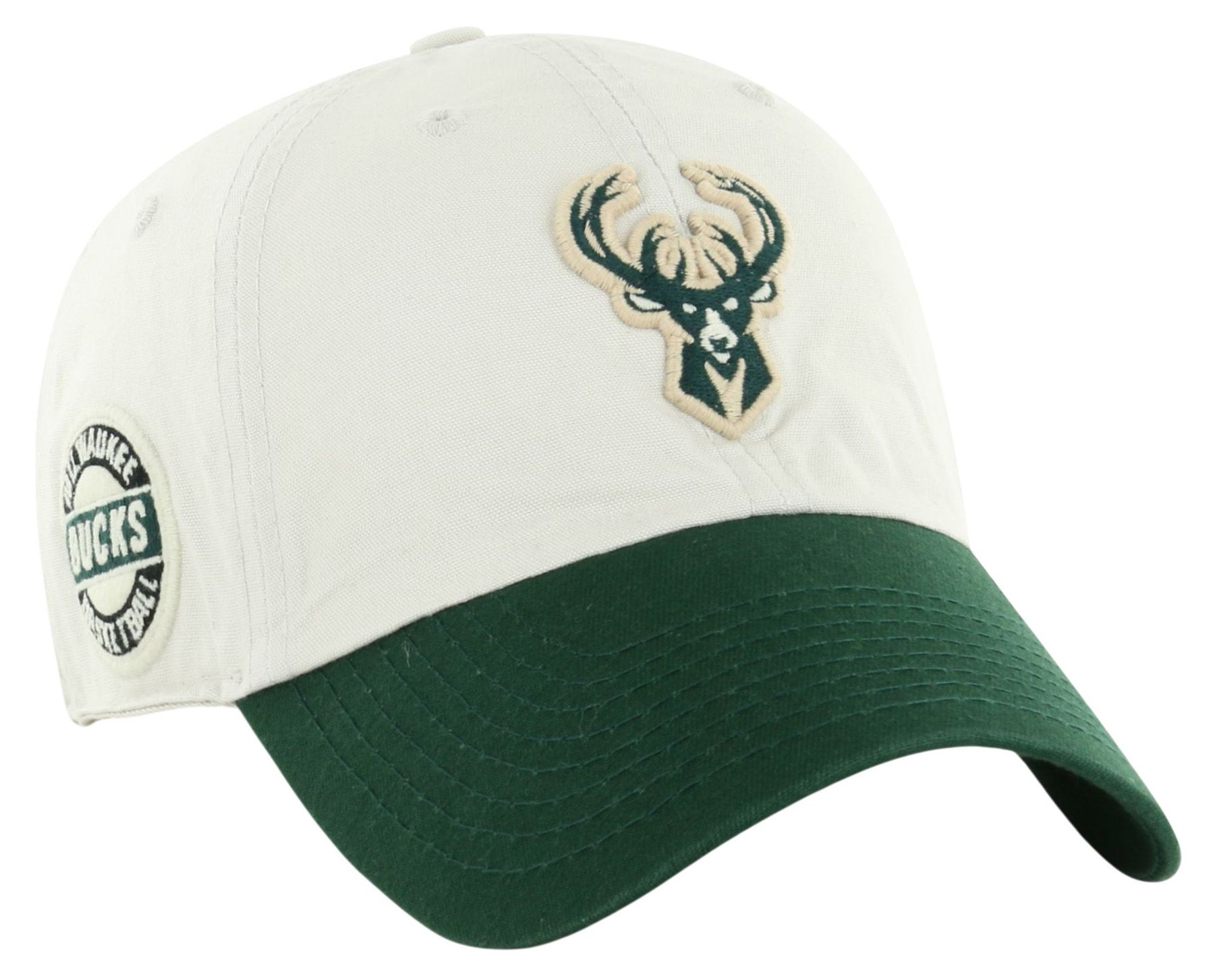 '47 Adult Milwaukee Bucks Sidestep Clean Up Adjustable Hat product image