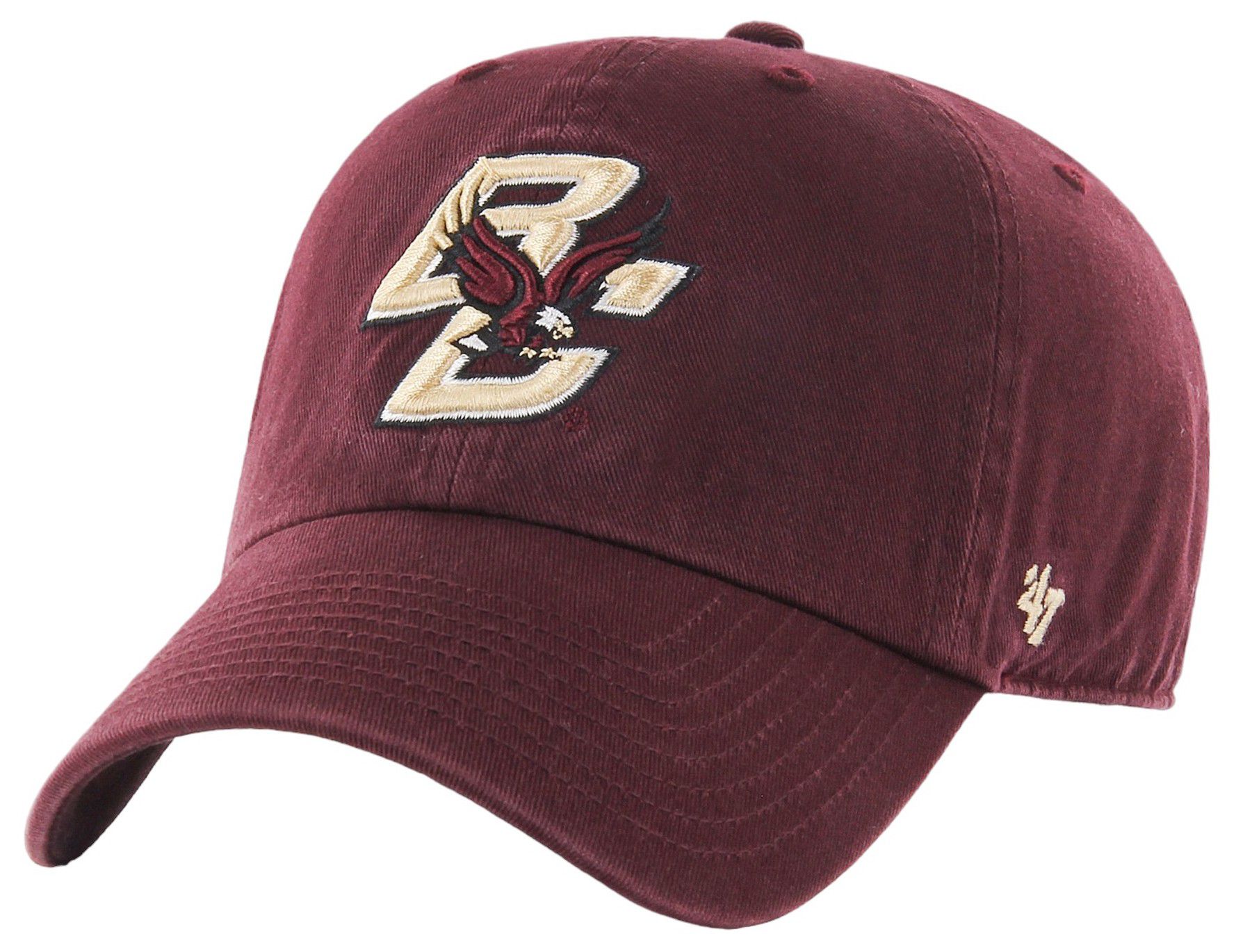 '47 Adult Dark Maroon Boston College Eagles Clean Up Adjustable Hat product image