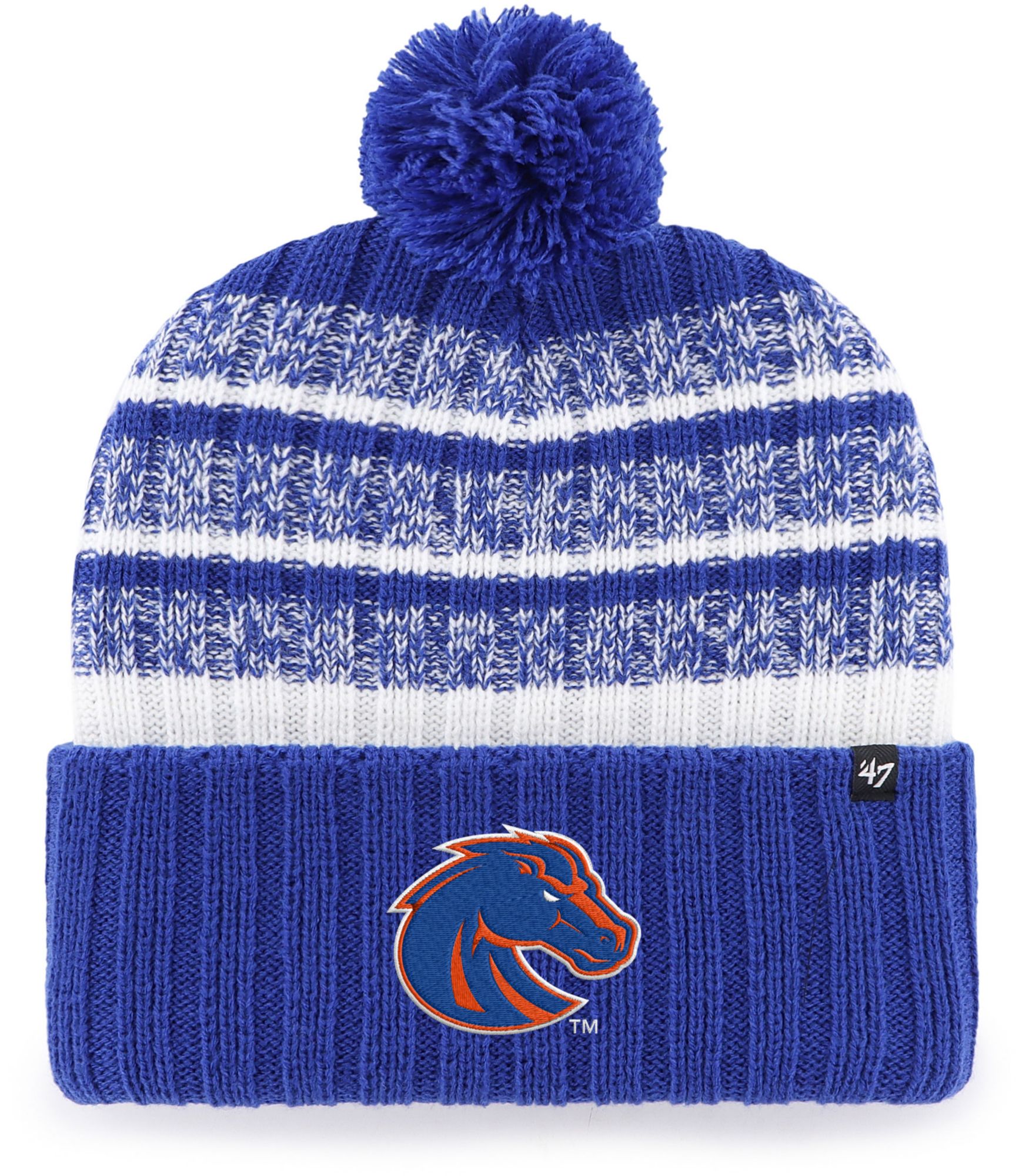 '47 Adult Boise State Broncos Royal Tavern Cuffed Knit Beanie product image