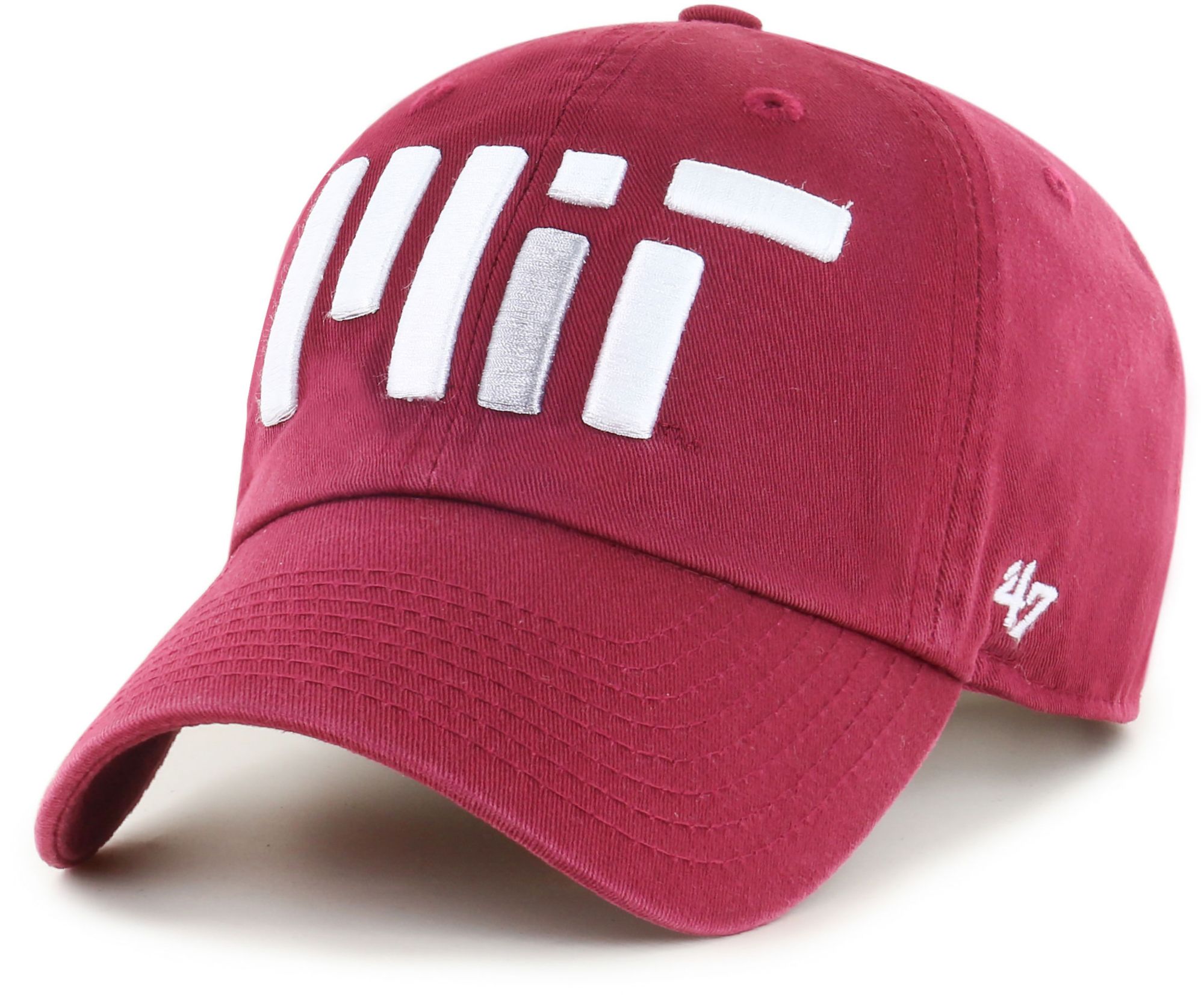 '47 Men's MIT Beavers Cardinal Logo Clean Up Adjustable Hat product image
