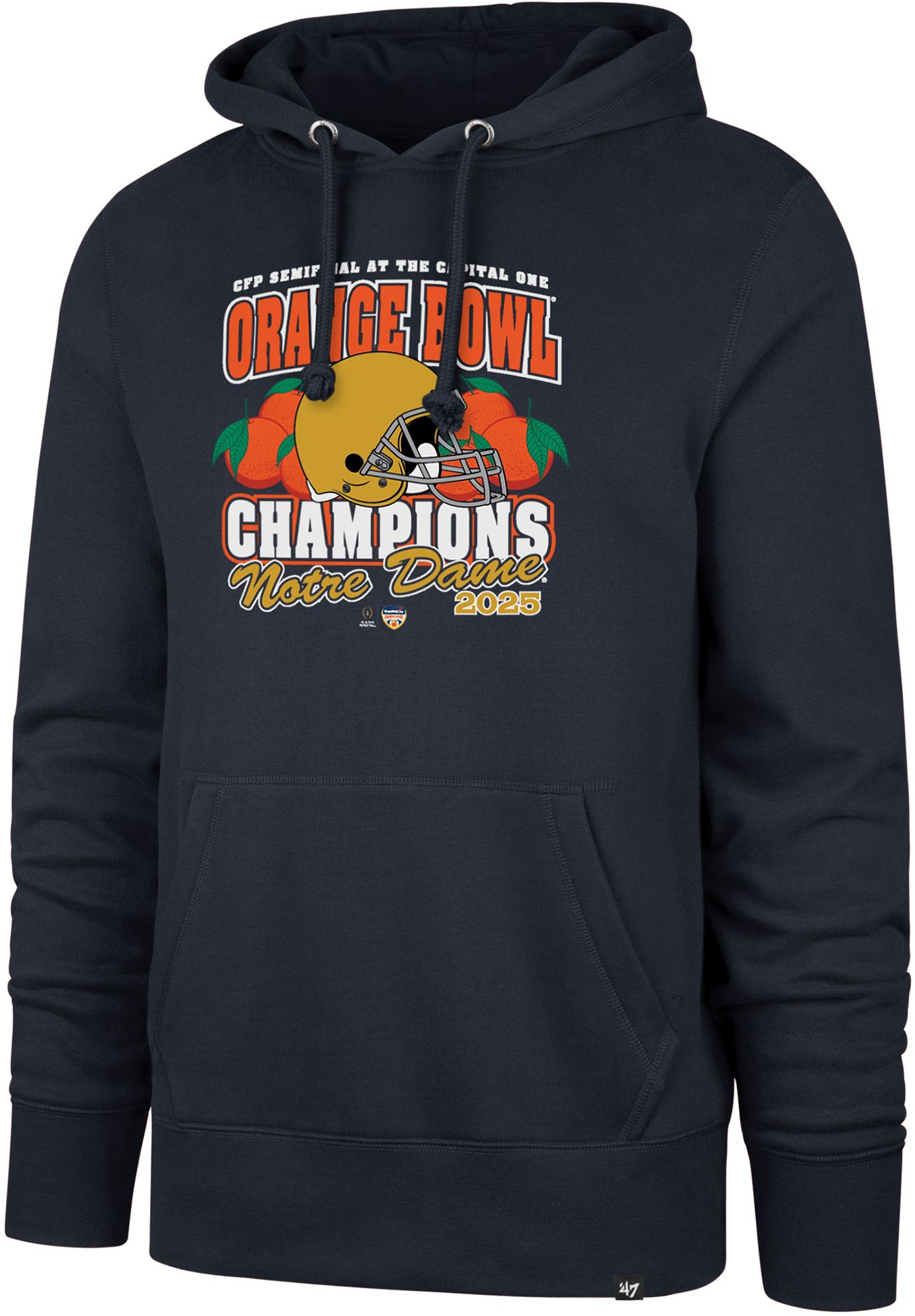 '47 Adult 2024-25 College Football Playoff Orange Bowl Champions Notre Dame Fighting Irish Pullover Hoodie product image