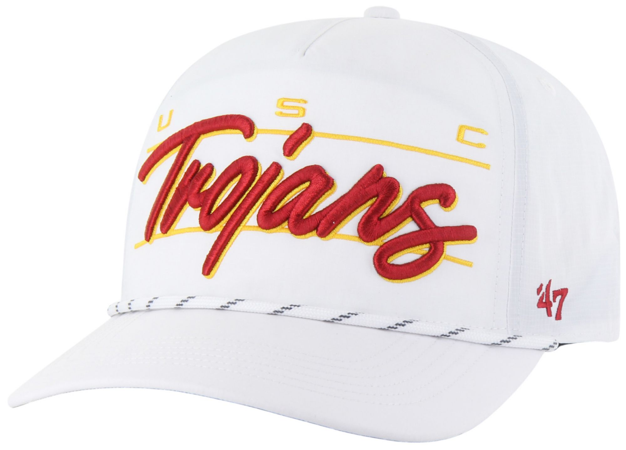 '47 Adult USC Trojans White Condor Hitch Adjustable Hat product image