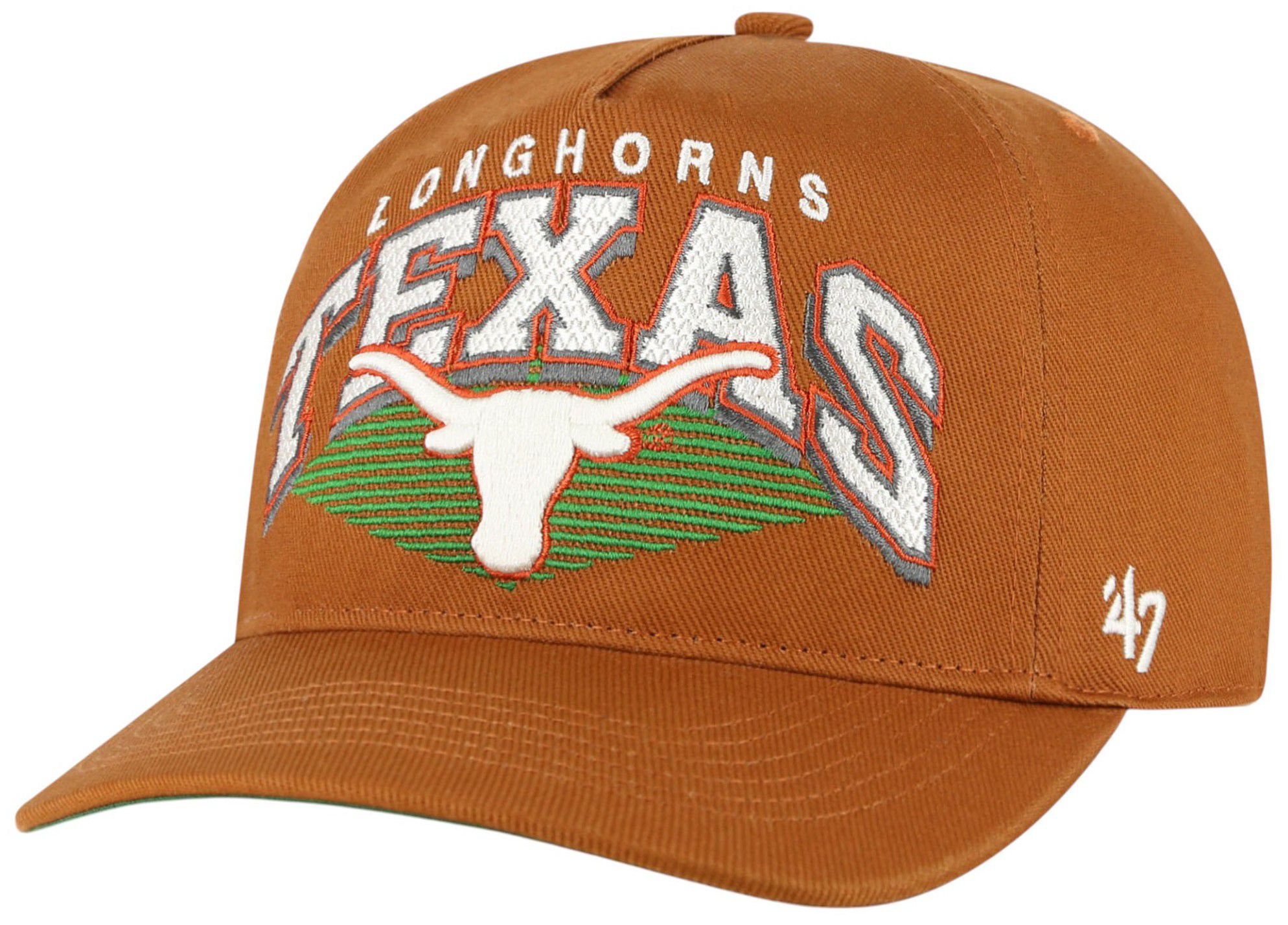 '47 Adult Texas Longhorns Burnt Orange Ponoma Hitch Adjustable Hat product image