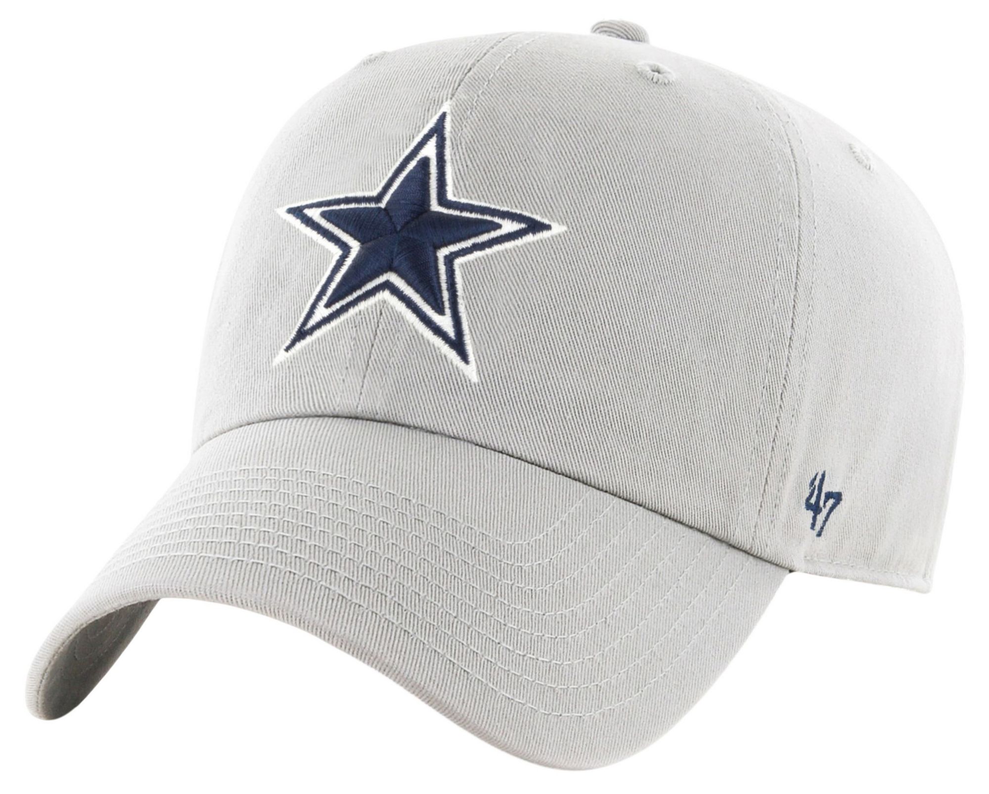 '47 Men's Dallas Cowboys Clean Up White Adjustable Hat product image
