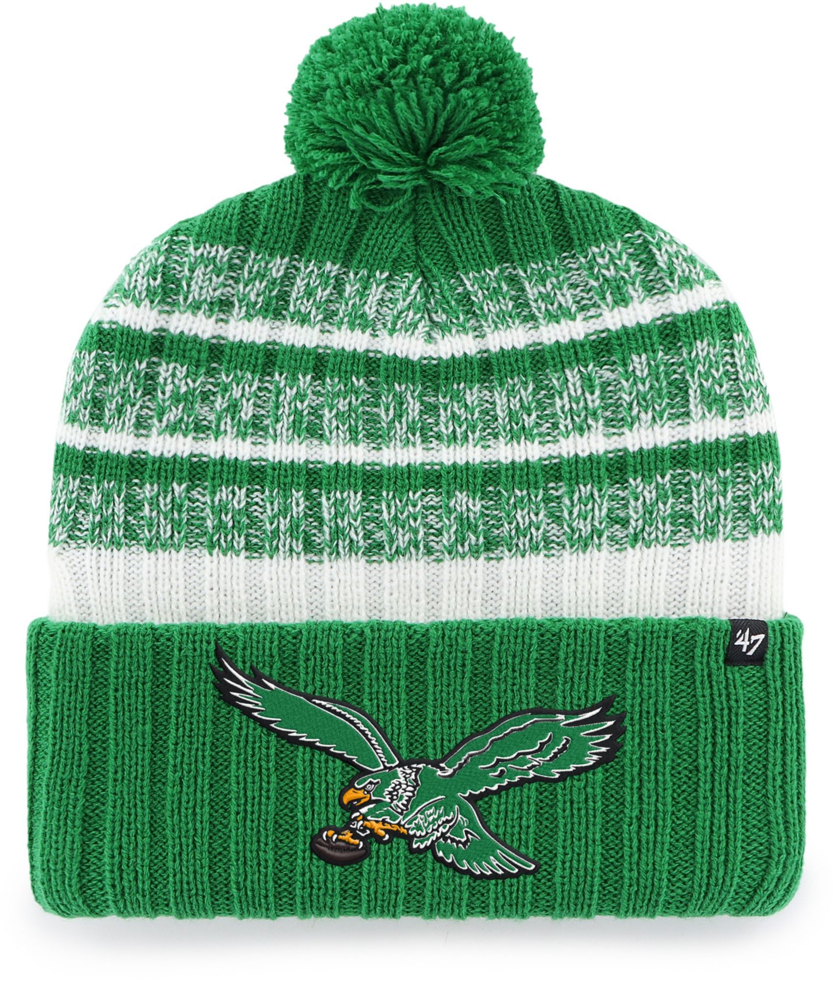 47 Adult Philadelphia Eagles Kelly Green Cuffed Tavern Knit Beanie product image