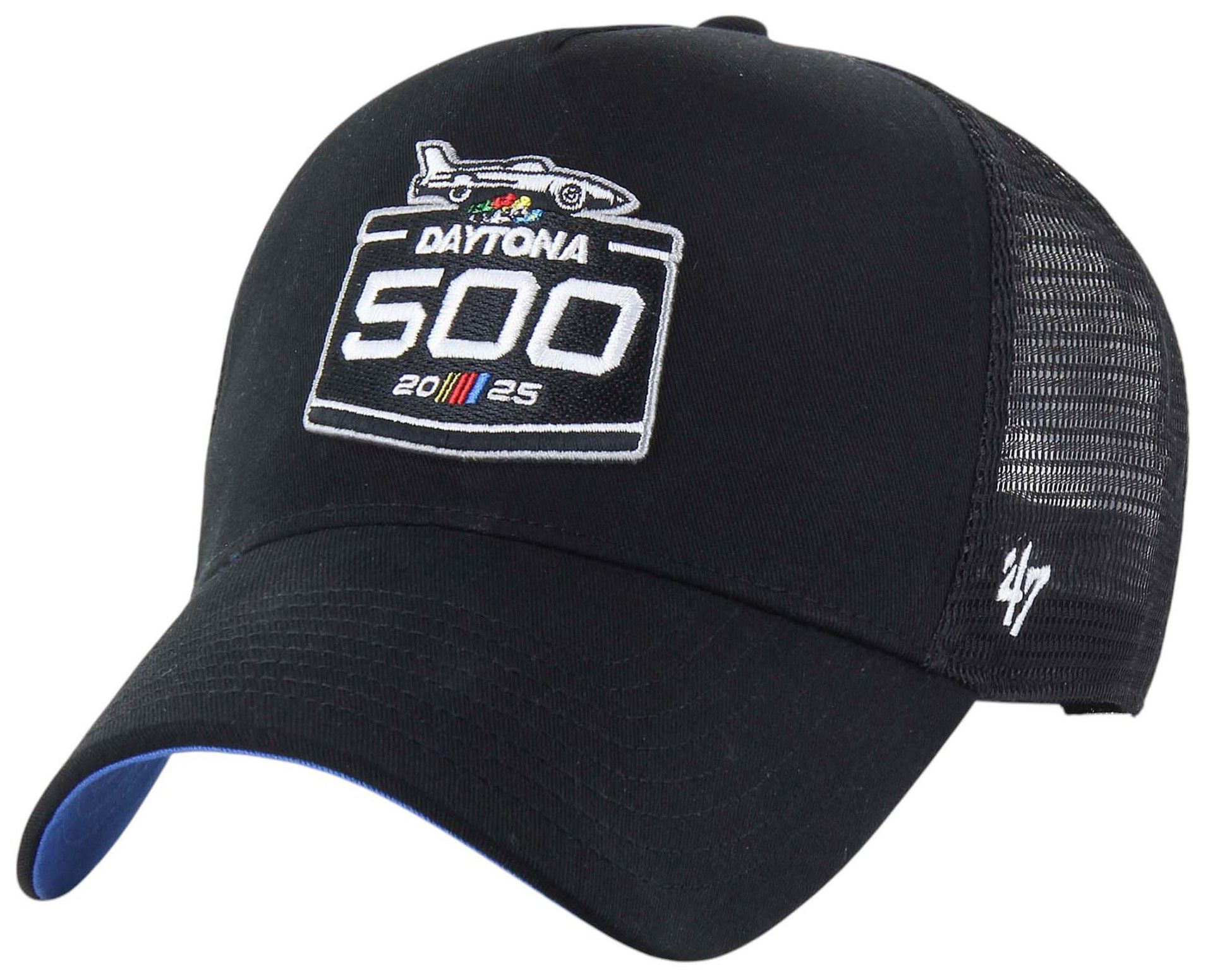 '47 Adult Daytona 500 Black Off Side Adjustable Hat product image