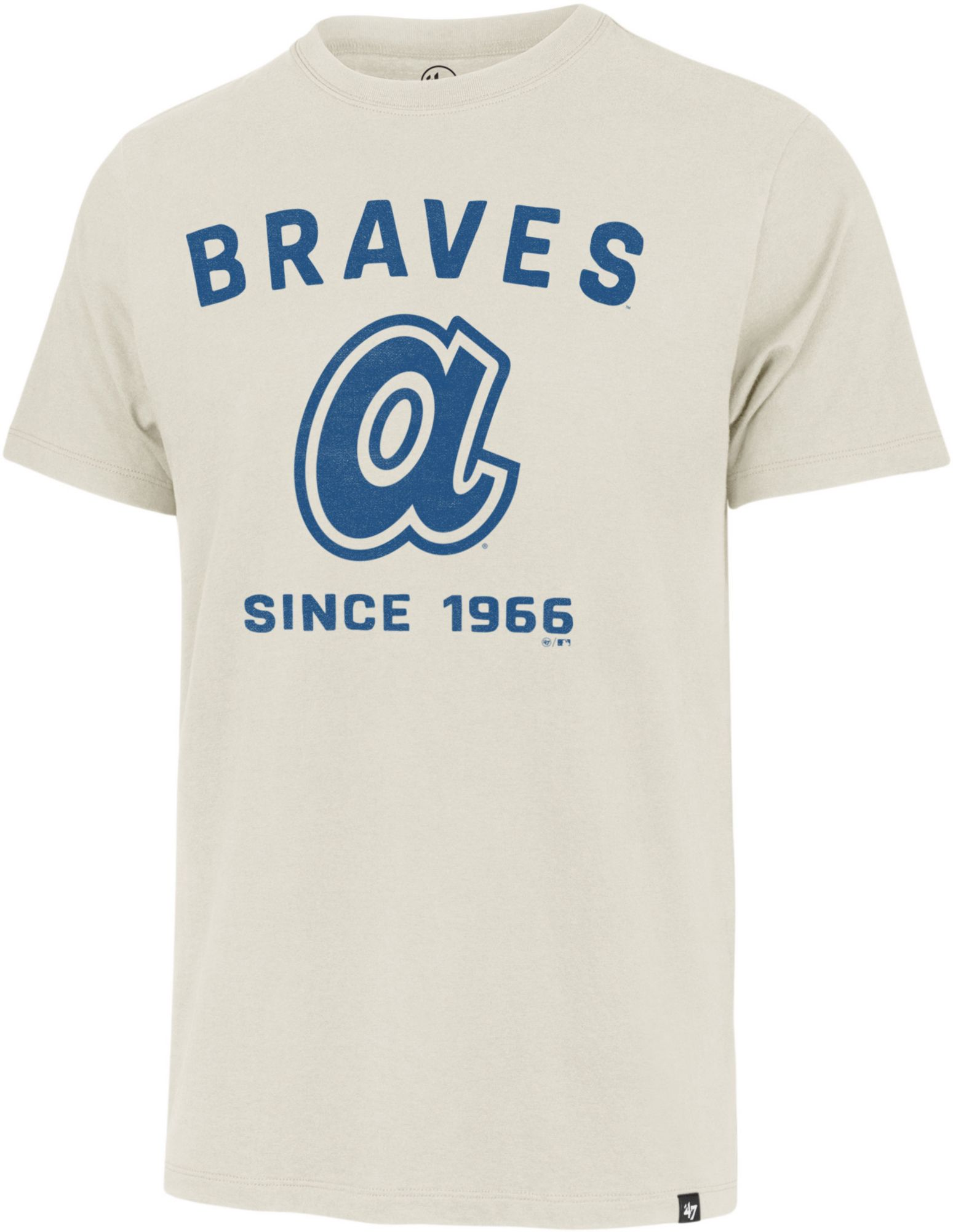 '47 Men's Atlanta Braves Tan Duster Franklin T-Shirt product image