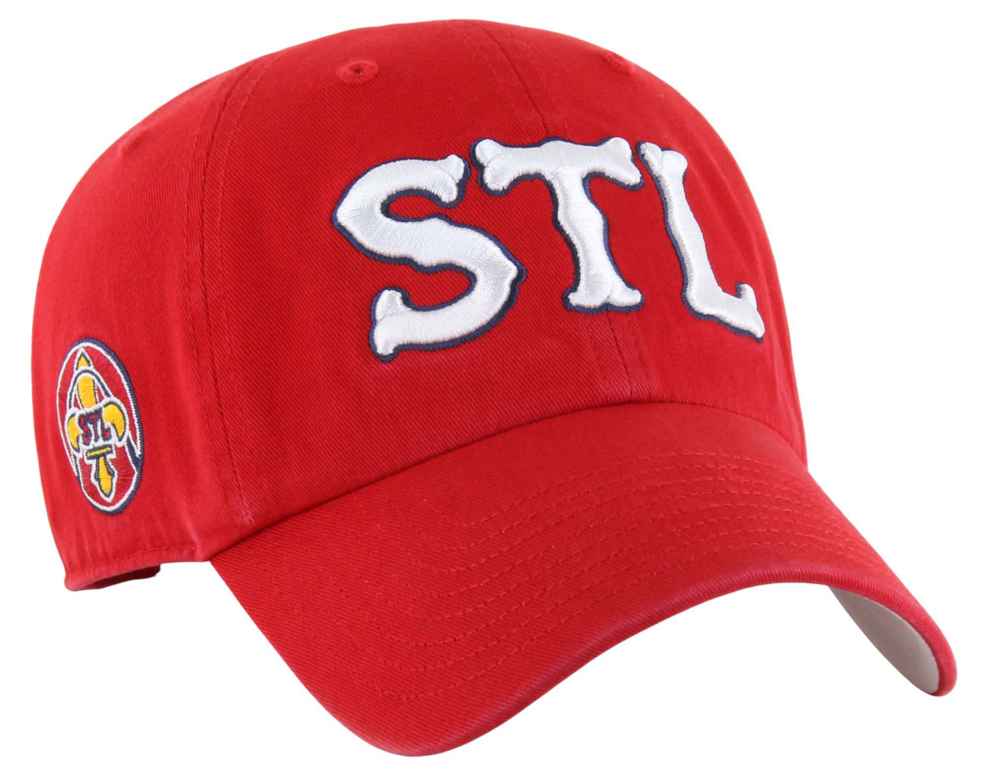 47 Adult St. Louis Cardinals City Connect Clean Up Adjustable Hat product image