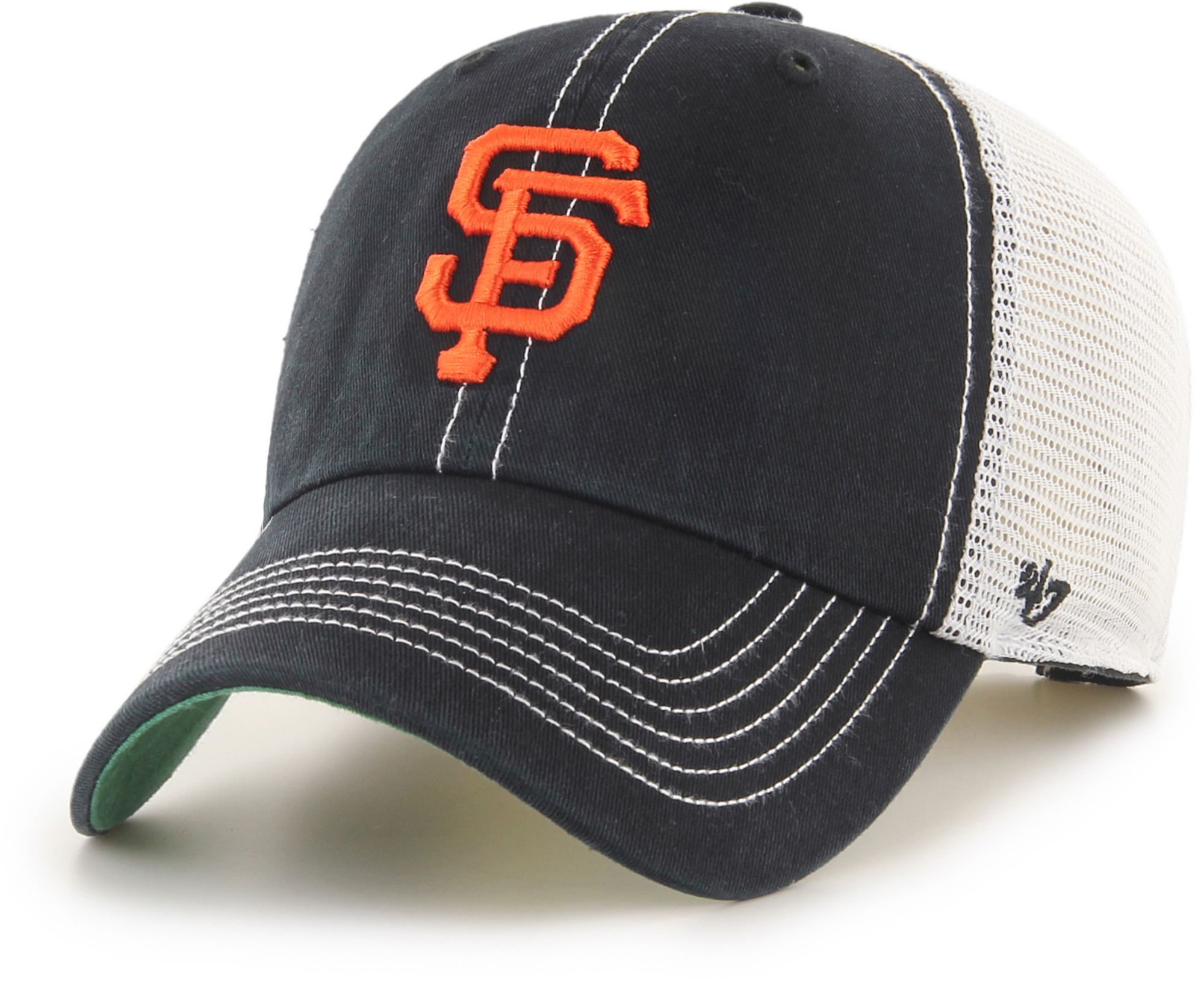 '47 Adult San Francisco Giants Black Trawler Clean Up Adjustable Hat product image
