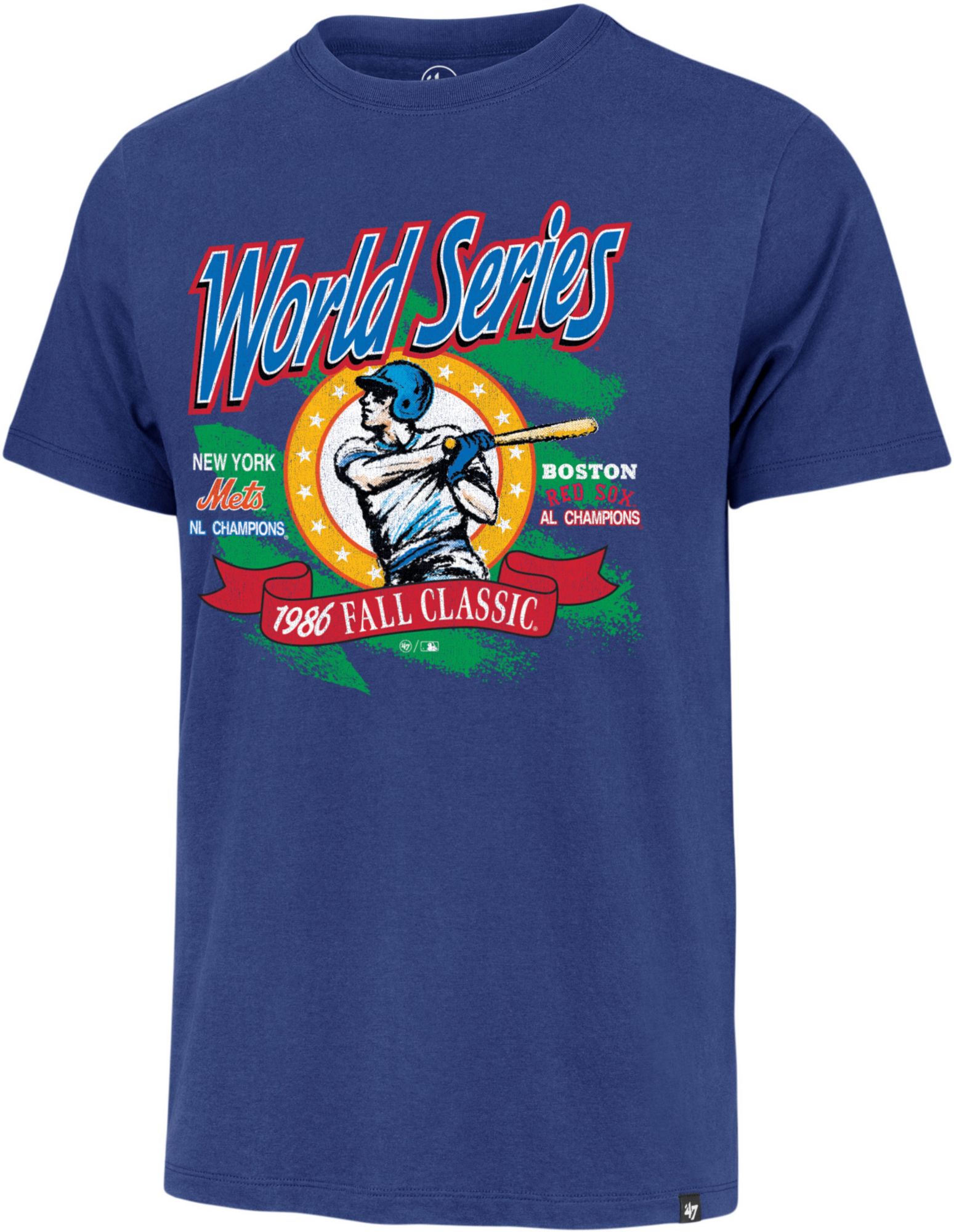 '47 Men's New York Mets Franklin Duel Blue T-Shirt product image
