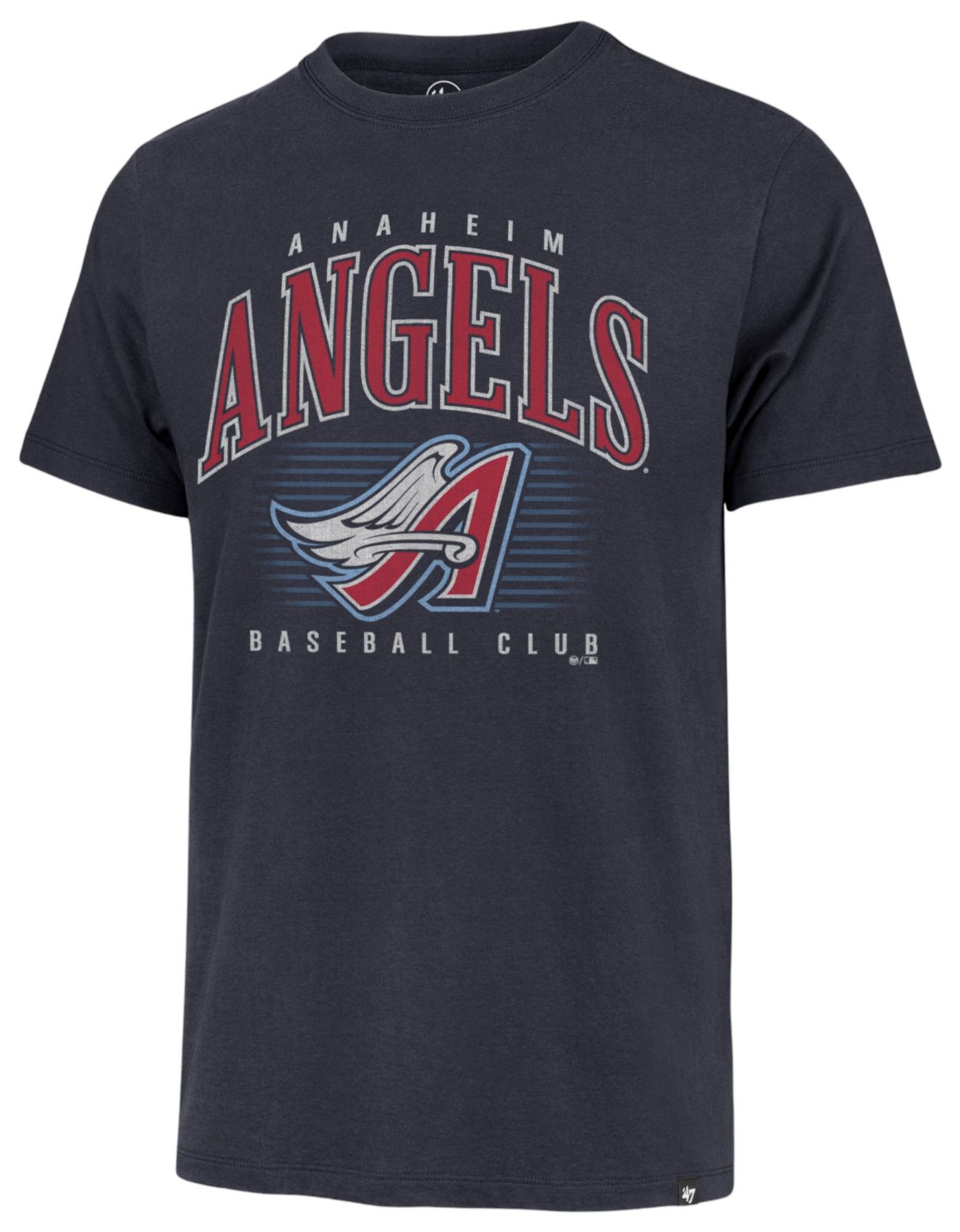 47 Men s Los Angeles Angels Blue Double Header Cooperstown Franklin T Shirt Dick s Sporting Goods