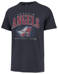 売れ筋商品|||４７ブランド Tシャツ トップス レディース Men's Navy Los Angeles Angels Borderline Franklin T-shirt Navy 47 Men's Los Angeles Angels Blue Double Header Cooperstown