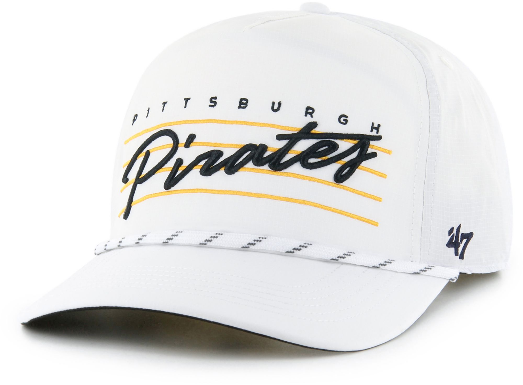 '47 Adult Pittsburgh Pirates White Hitch Adjustable Hat product image