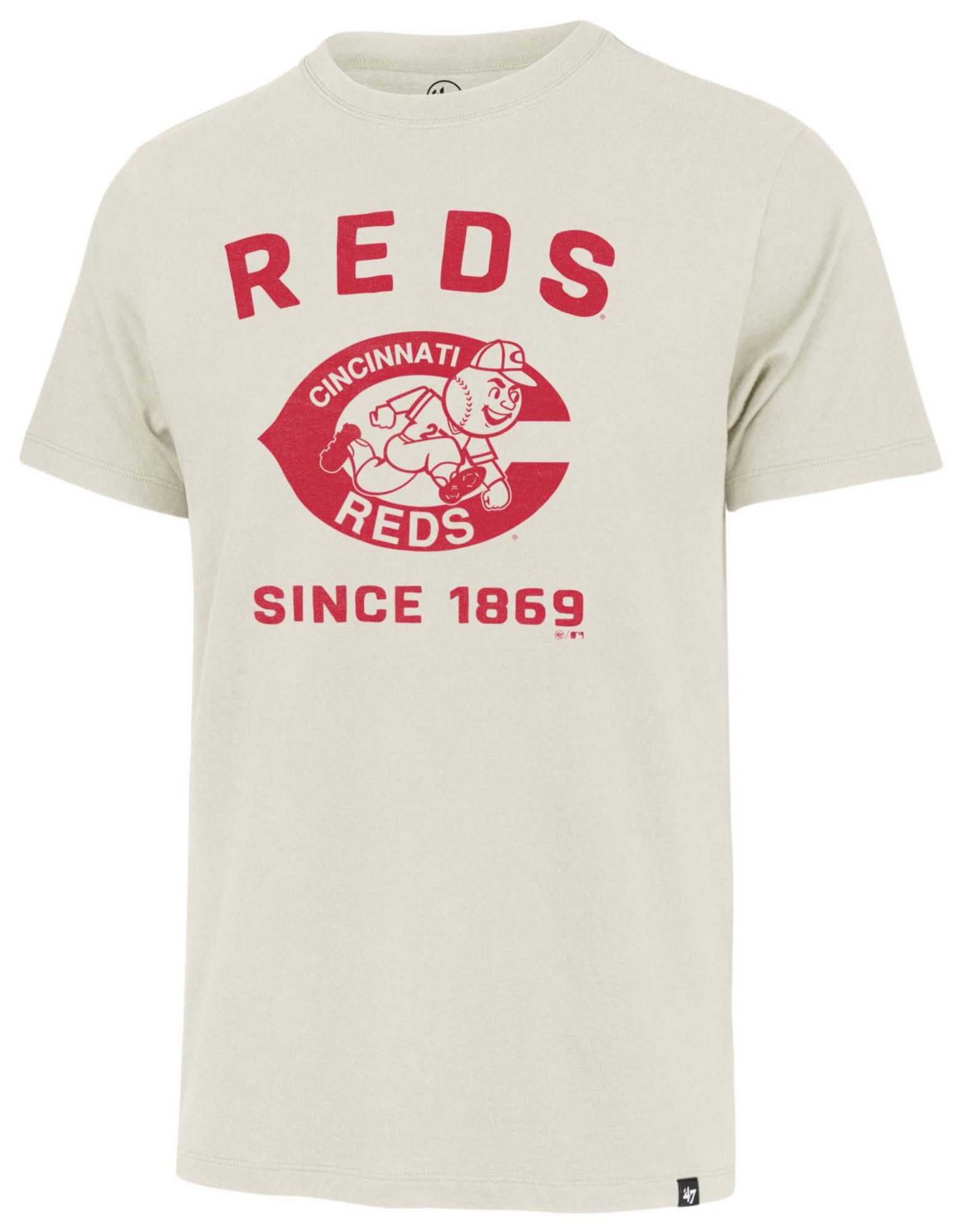 '47 Adult Cincinnati Reds Tan Dust Franklin T-Shirt product image