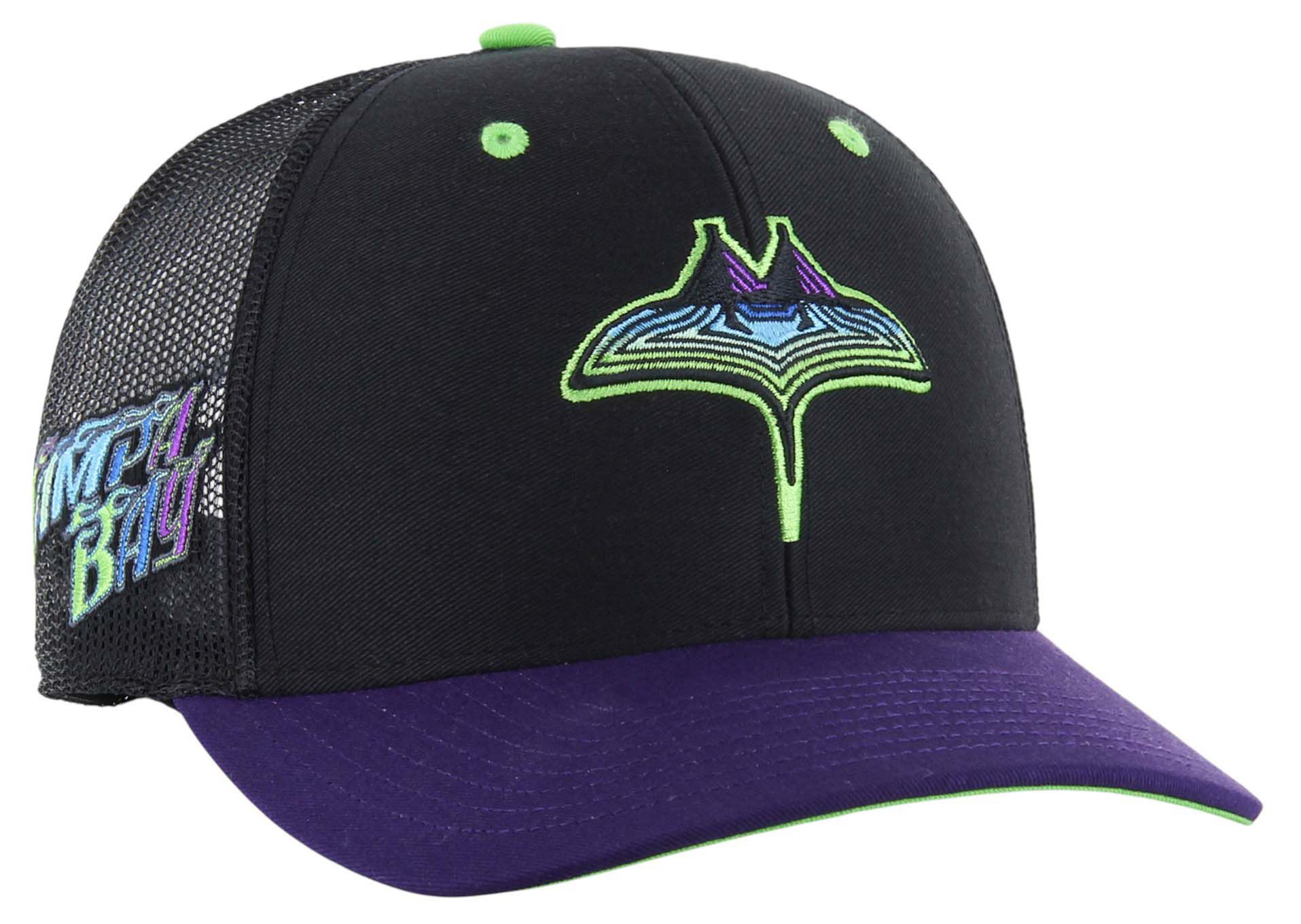 47 Adult Tampa Bay Rays City Connect Adjustable Trucker Hat product image
