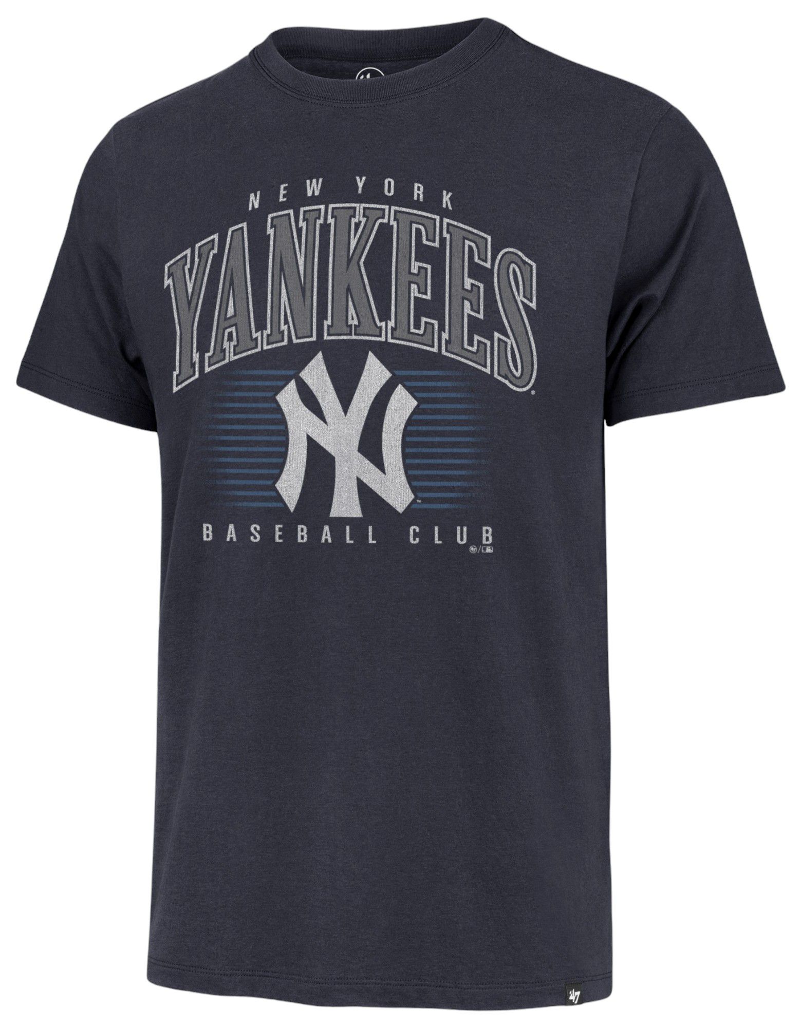 '47 Men's New York Yankees Blue Double Header Cooperstown Franklin T-Shirt product image