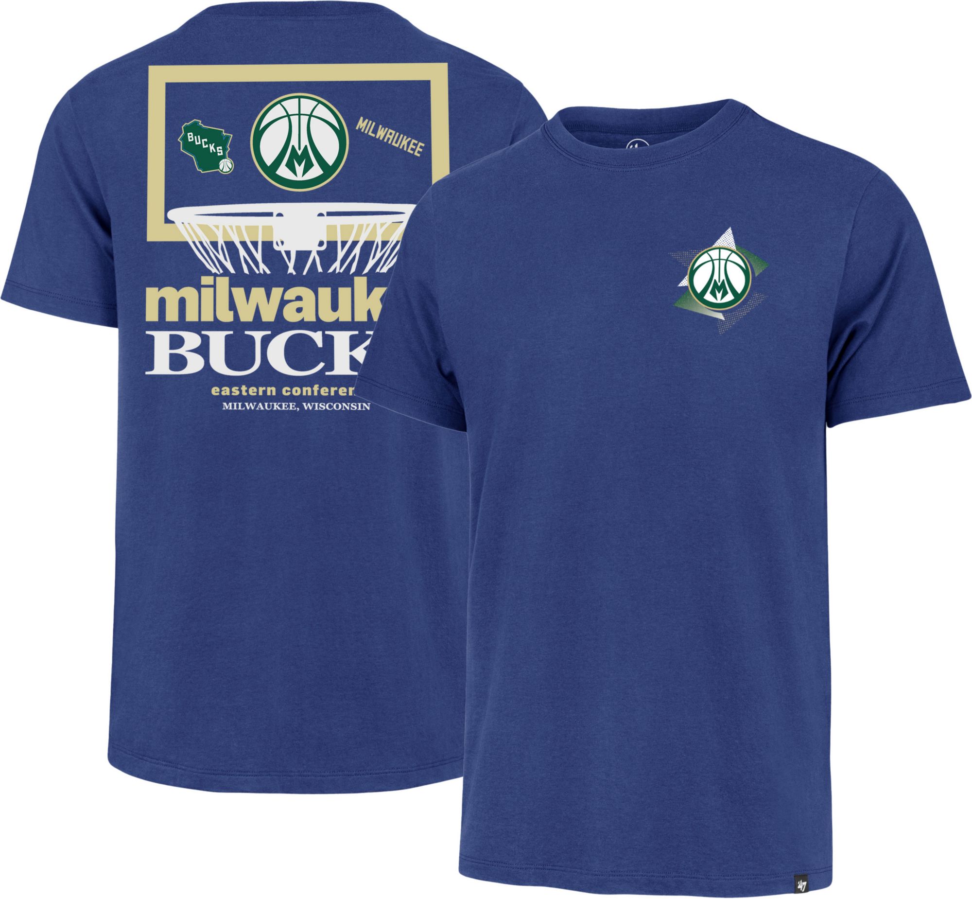 '47 Adult 2024-25 City Edition Milwaukee Bucks Backer T-Shirt product image