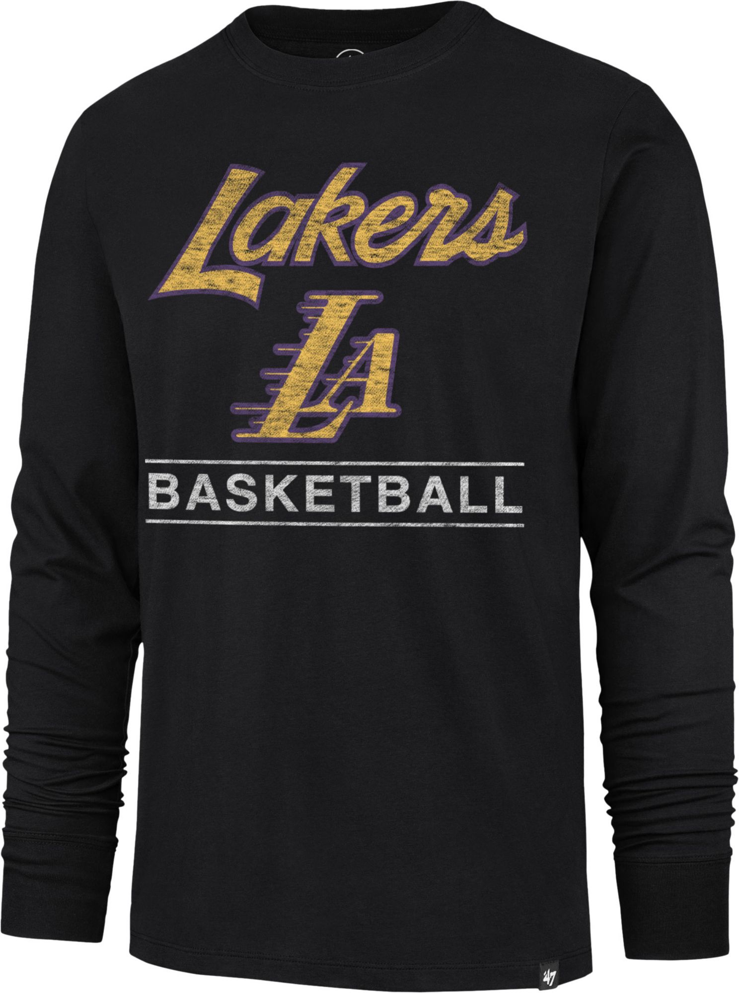 47 Brand Men's 2023-24 City Edition Los Angeles Lakers Franklin Long Sleeve T-Shirt