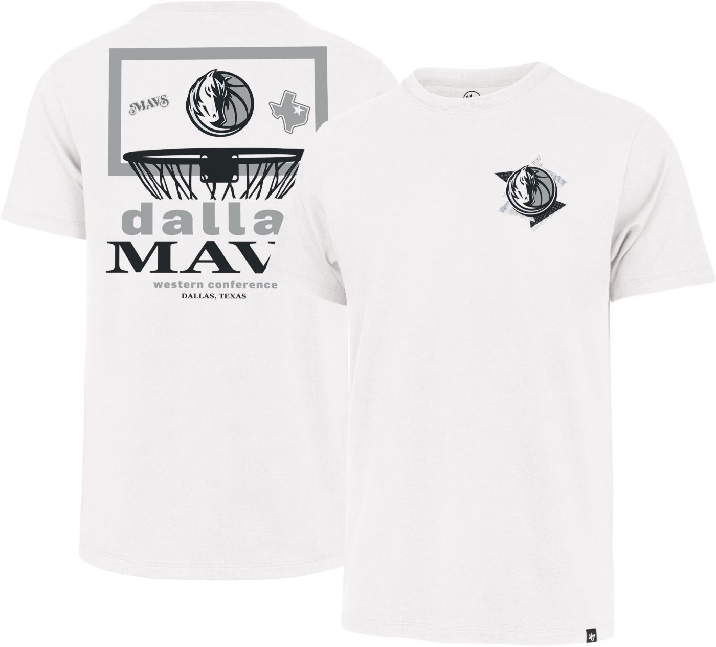 47 Brand Adult 2024 25 City Edition Dallas Mavericks Backer T Shirt Dick s Sporting Goods