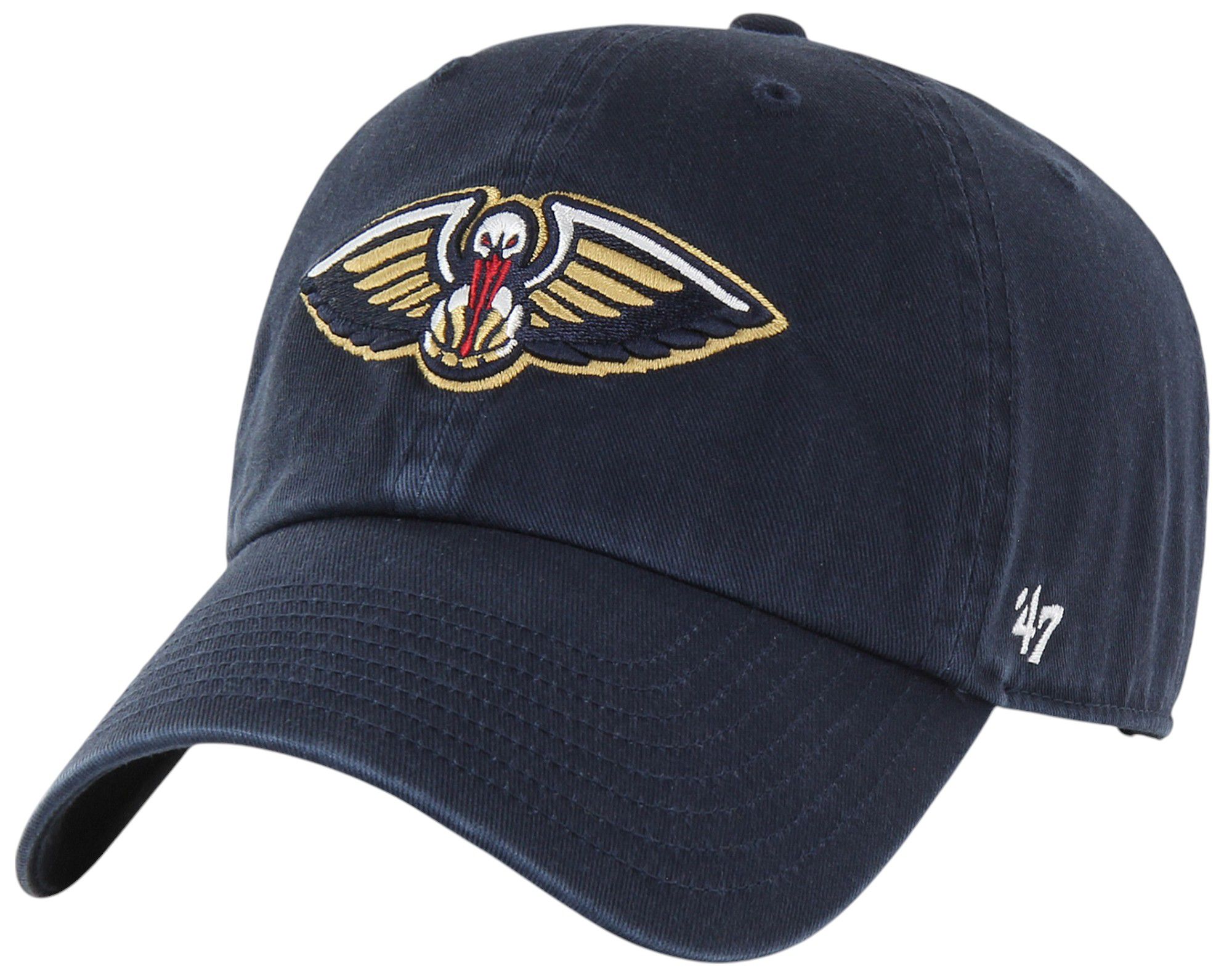 '47 Adult New Orleans Pelicans Navy Clean Up Adjustable Hat product image