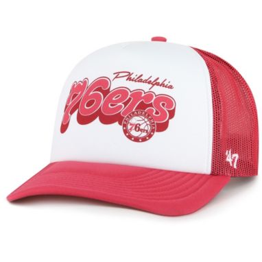 sorry, '47 Adult Philadelphia 76ers Luminence Vibes Tucker Adjustable Hat is currently out of stock