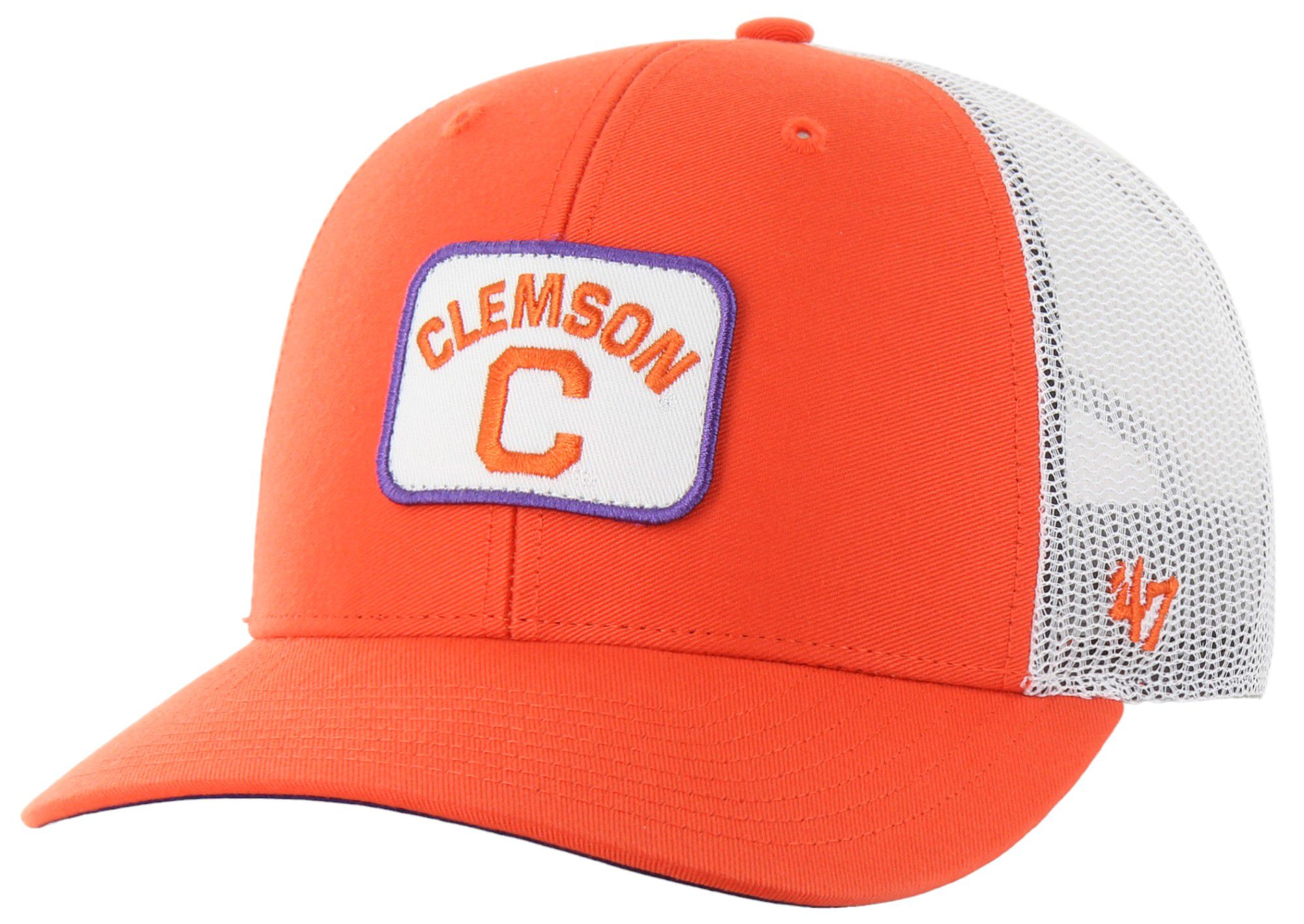 '47 Men's Clemson Tigers Orange Vintage Novak Trucker Adjustable Hat product image