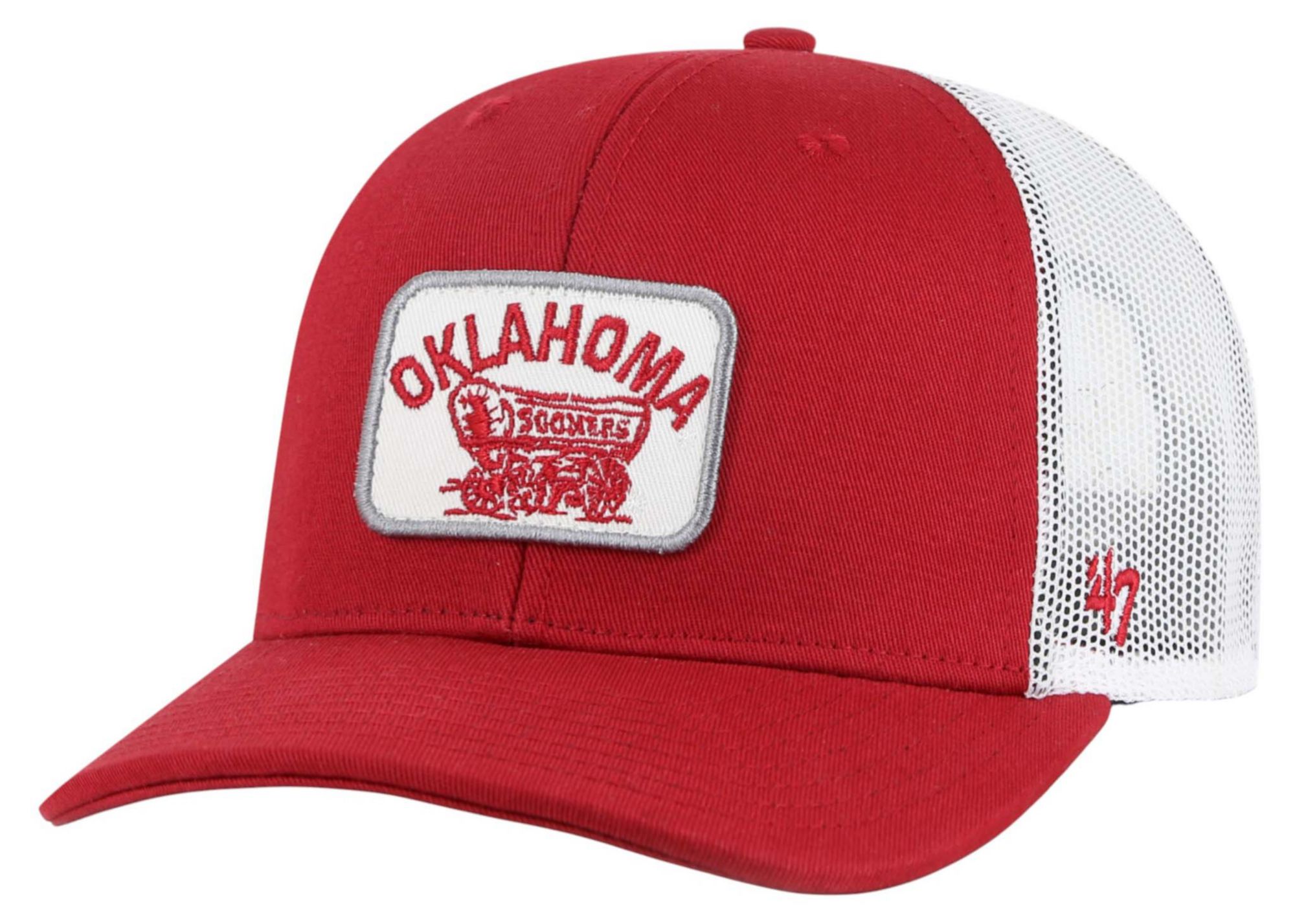 '47 Men's Oklahoma Sooners  Red Novak Trucker Adjustable Hat product image