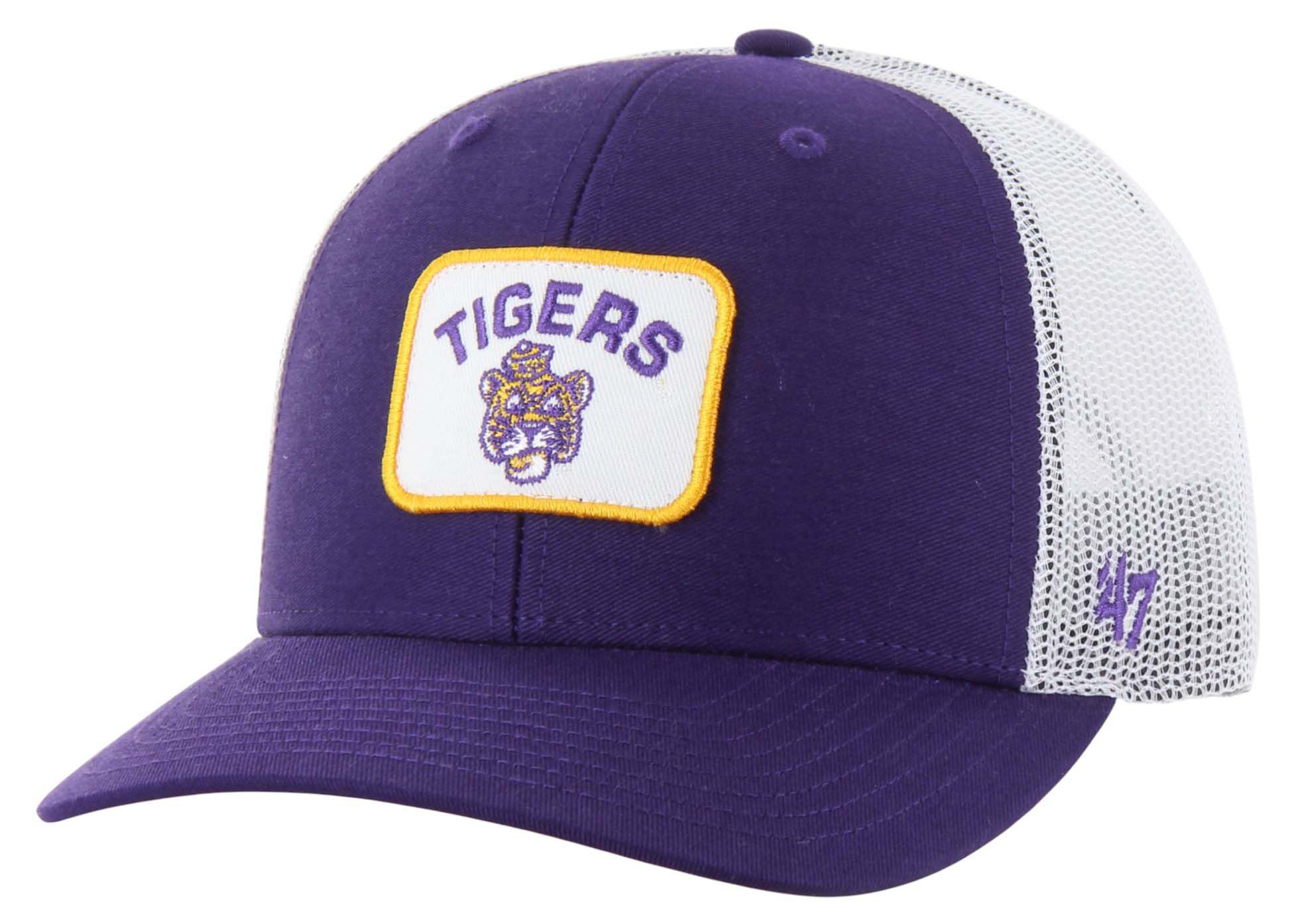 '47 Men's LSU Tigers Purple Vintage Novak Trucker Adjustable Hat product image