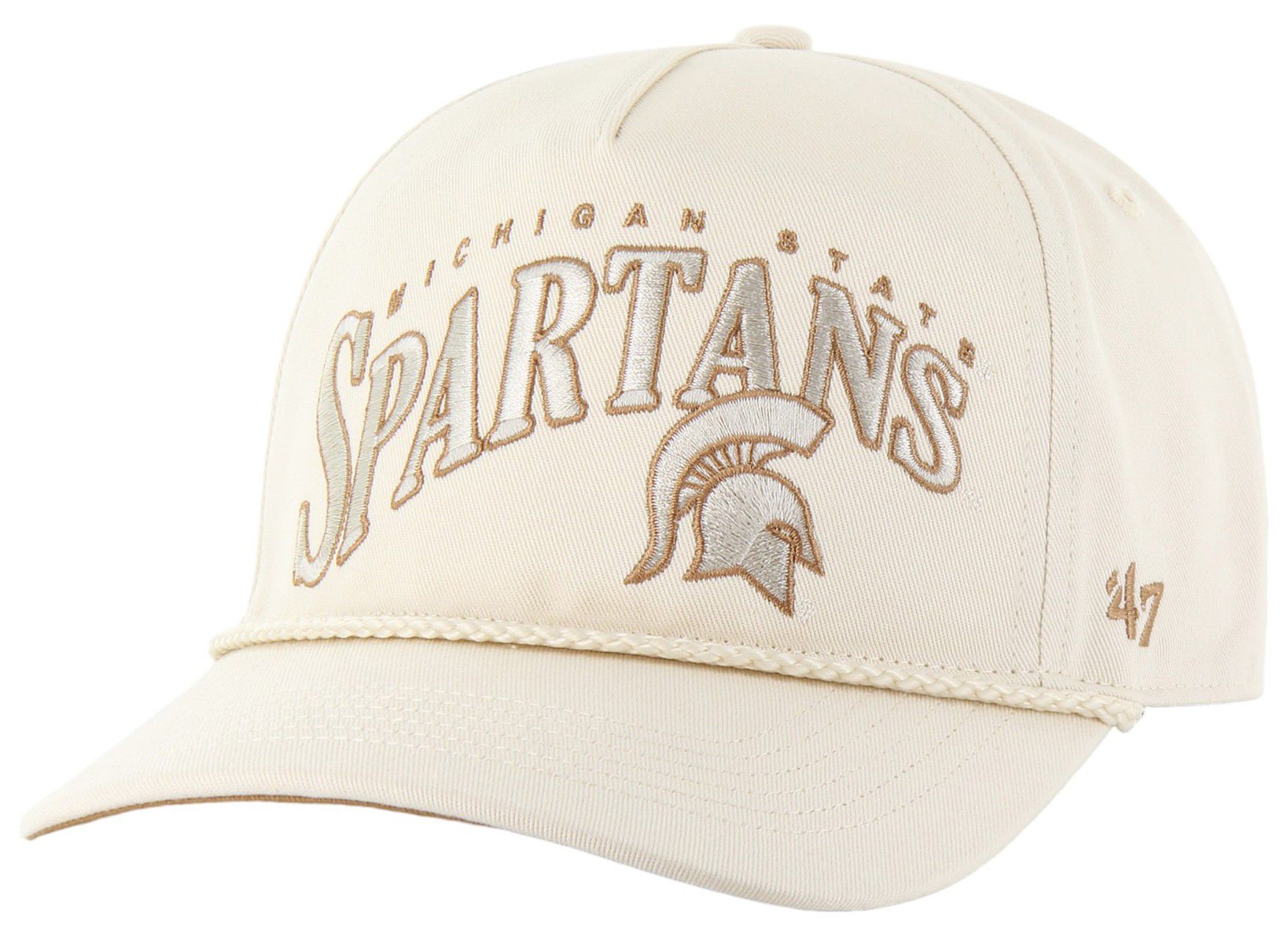 '47 Men's Michigan State Spartans Natural Wave Rope Hitch Adjustable Hat product image