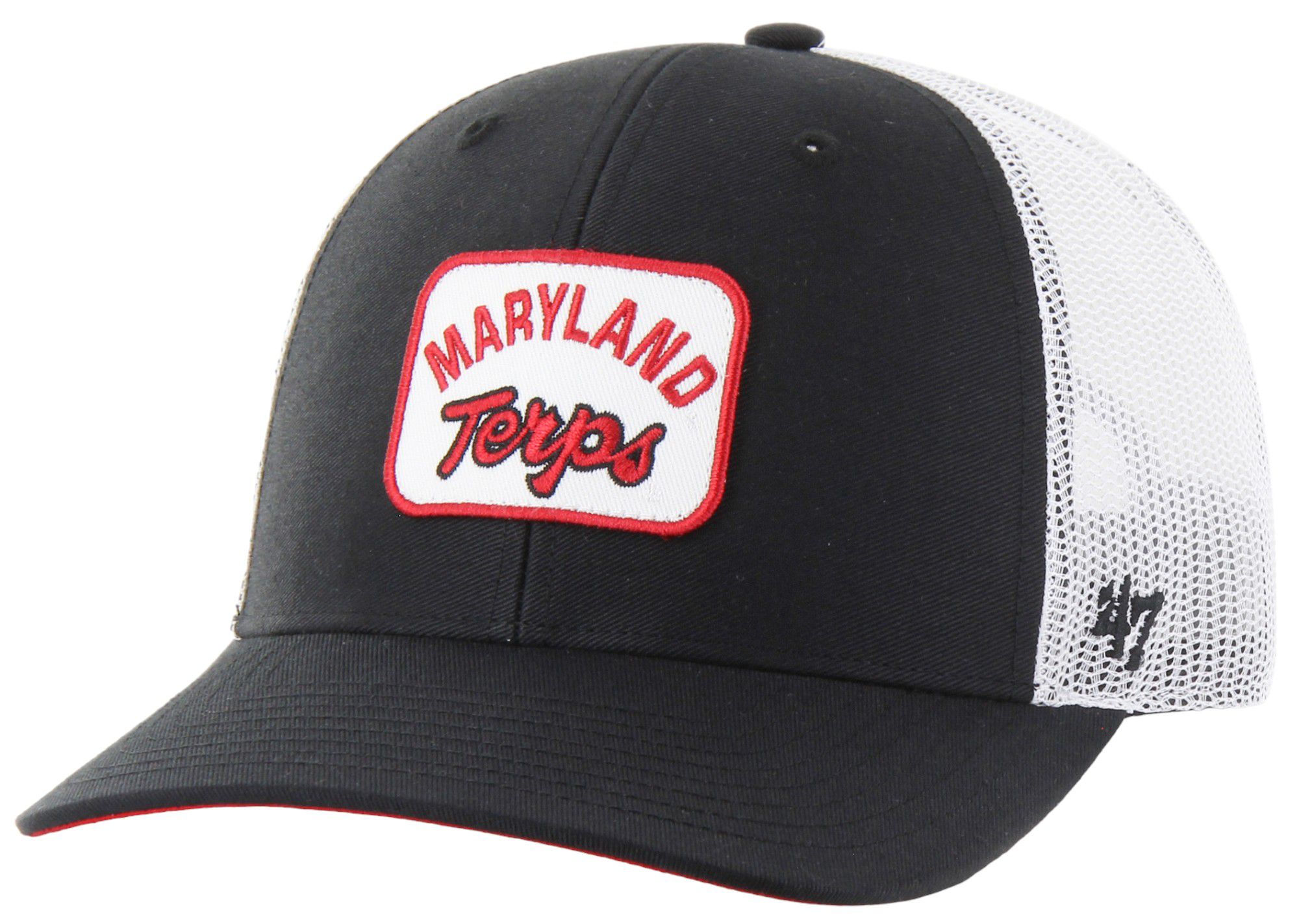 '47 Men's Maryland Terrapins Black Vintage Novak Trucker Adjustable Hat product image