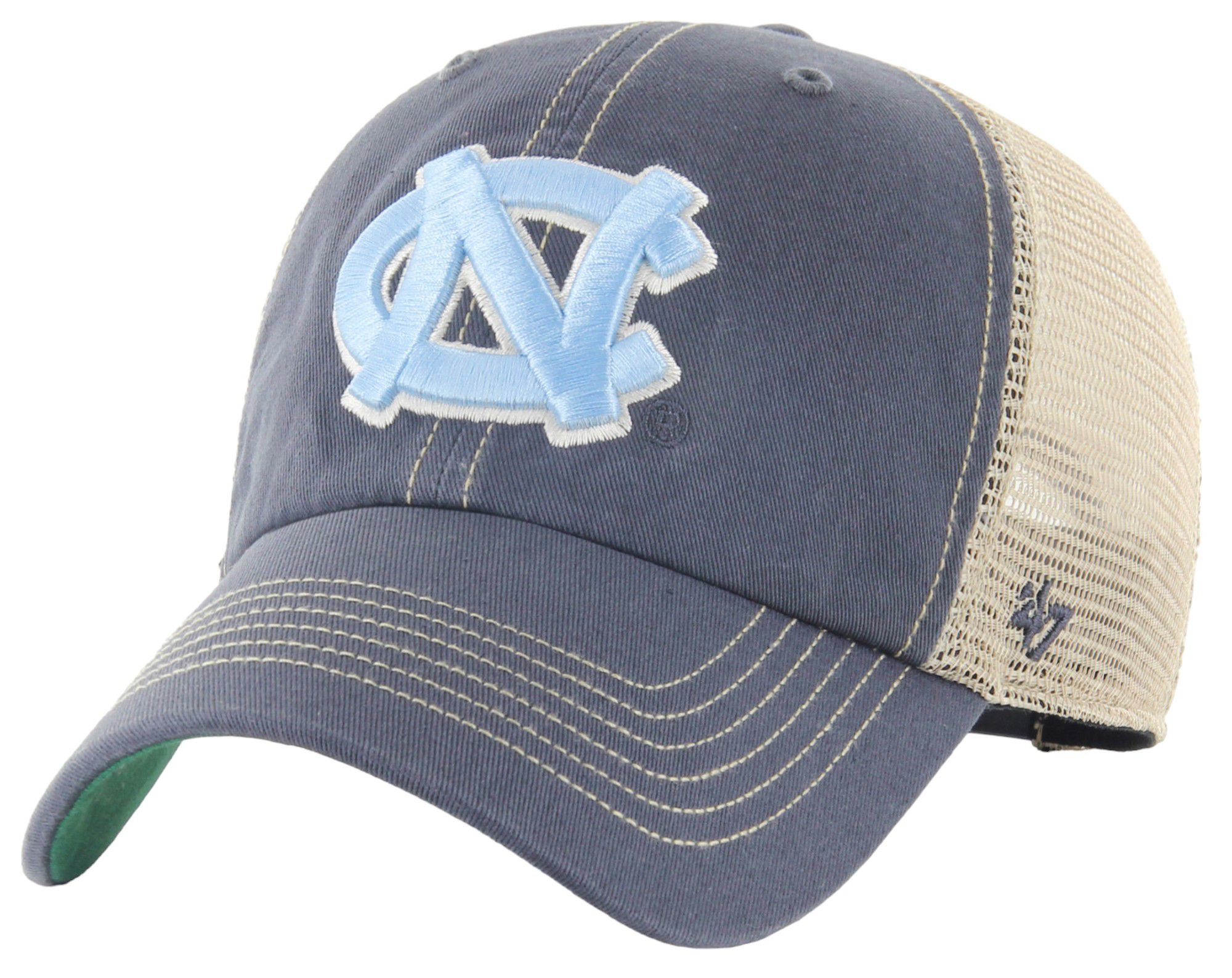 ‘47 Men's North Carolina Tar Heels Navy Trawler Clean Up Adjustable Hat product image