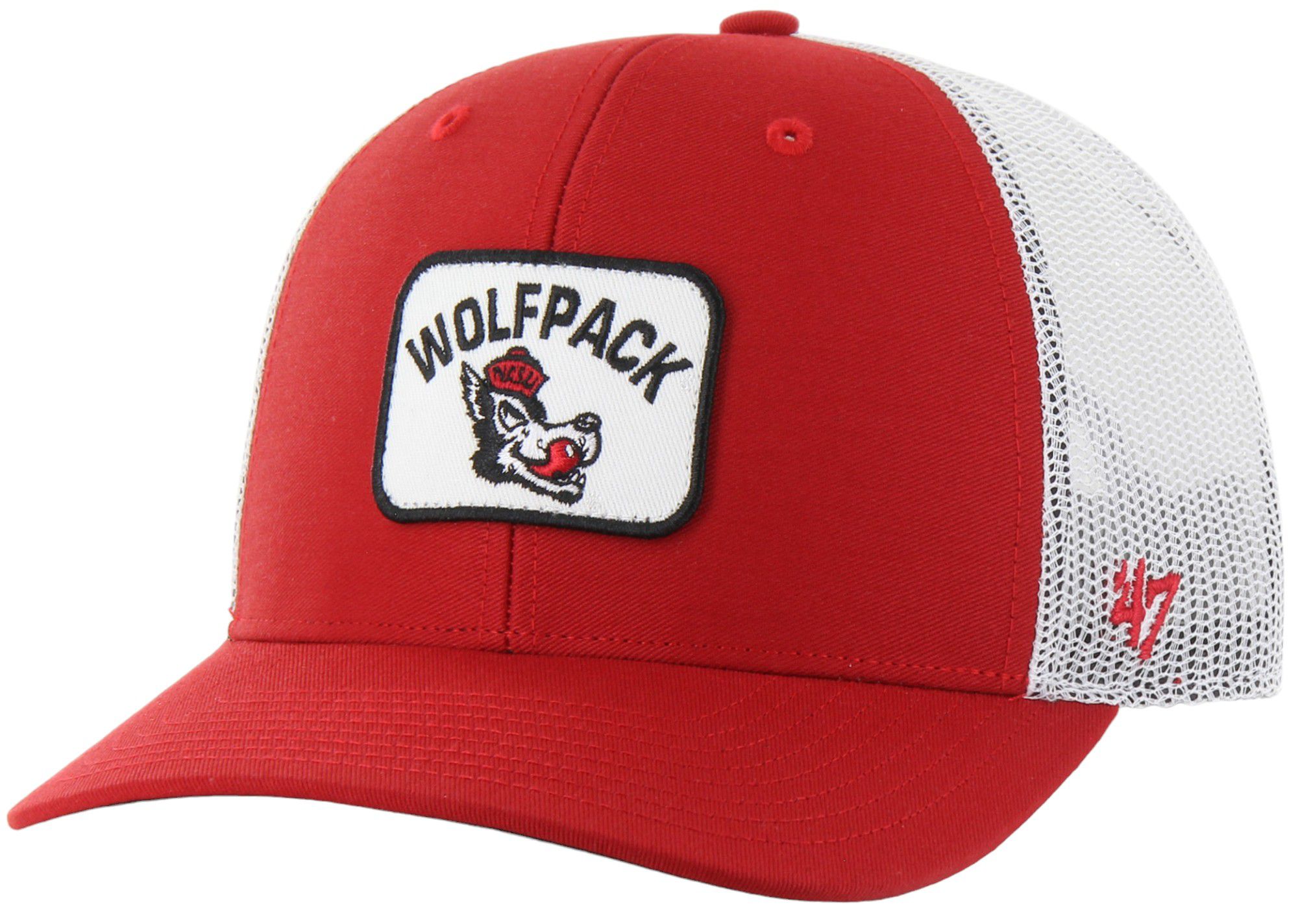'47 Men's NC State Wolfpack  Red Vintage Novak Trucker Adjustable Hat product image