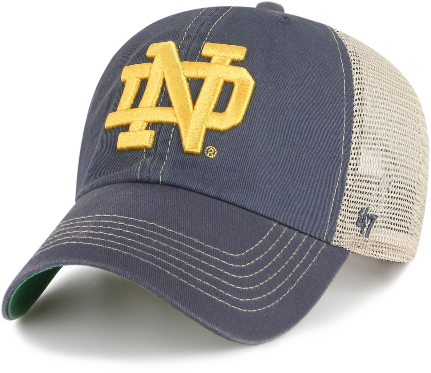 47 Men s Notre Dame Fighting Irish Navy Trawler Clean Up Adjustable Hat Dick s Sporting Goods