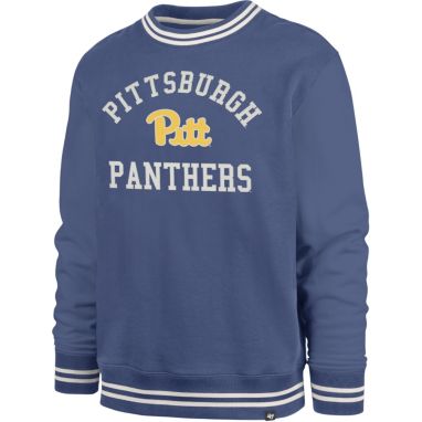 sorry, '47 Men's Pitt Panthers Cadet Blue Club Sierra Crew Pullover Sweatshirt is currently out of stock