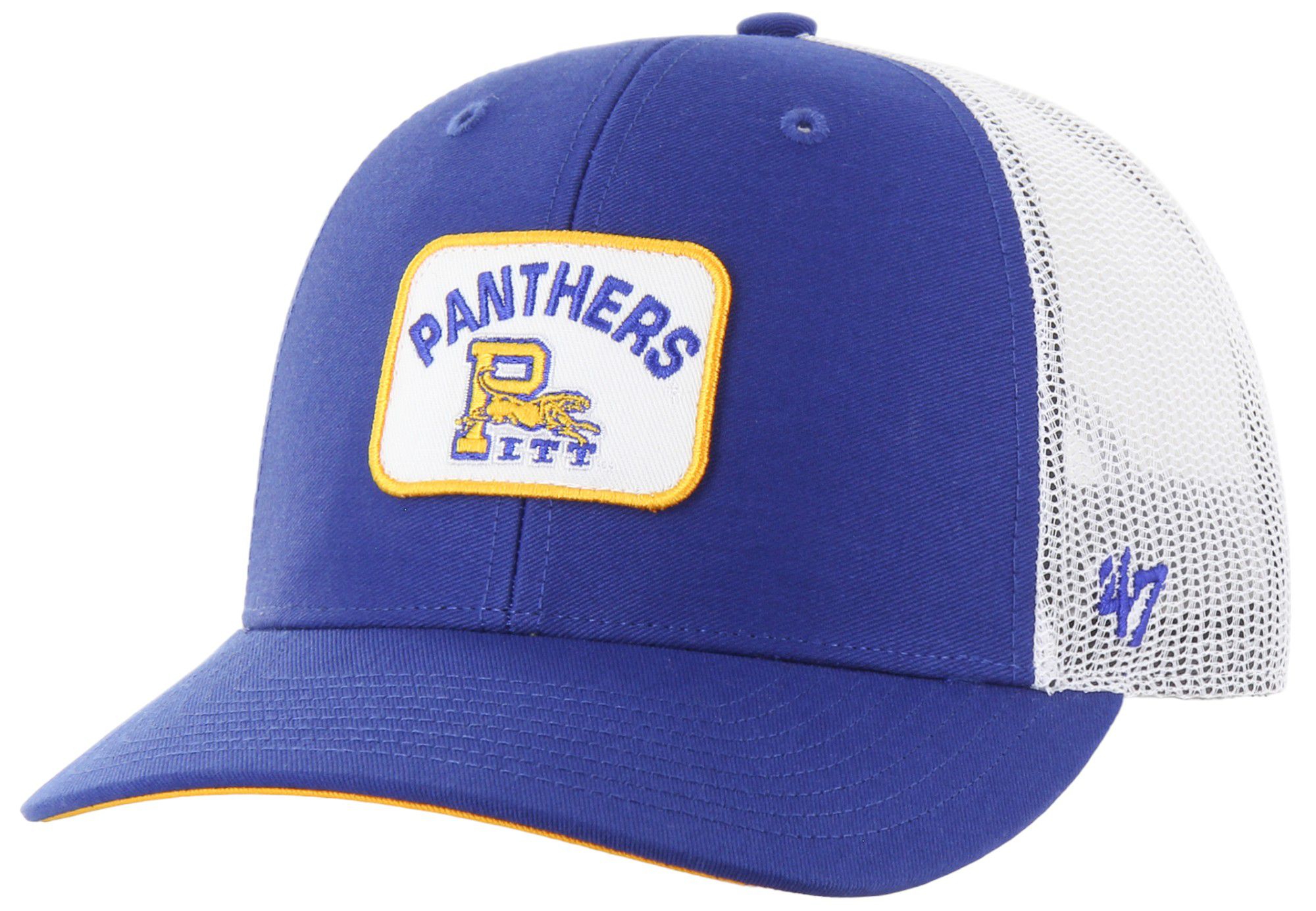 '47 Men's Pitt Panthers Royal Vintage Novak Trucker Adjustable Hat product image