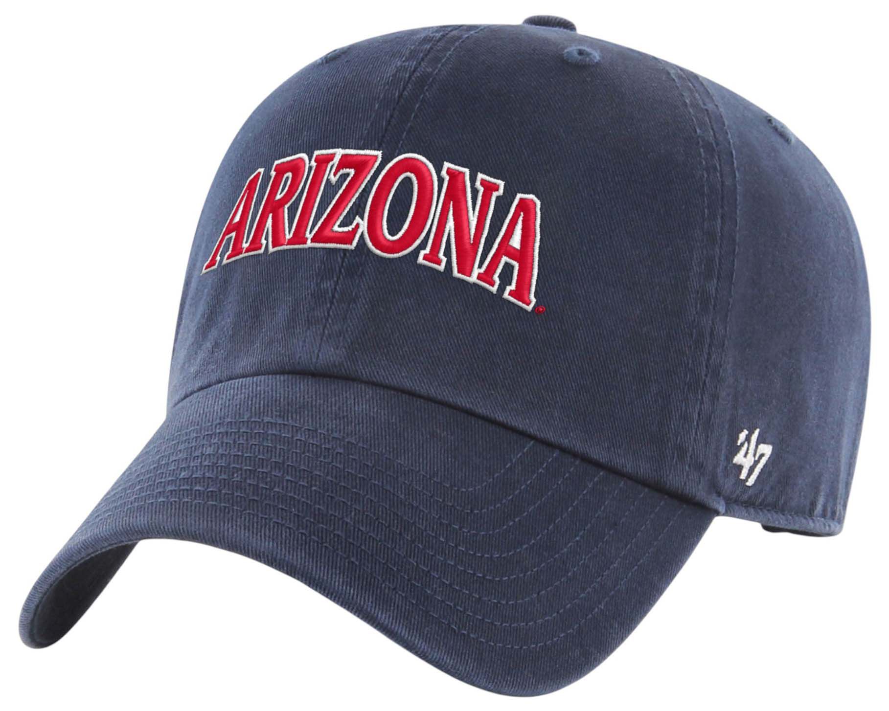 '47 Men's Arizona Wildcats Navy Clean Up Adjustable Hat product image