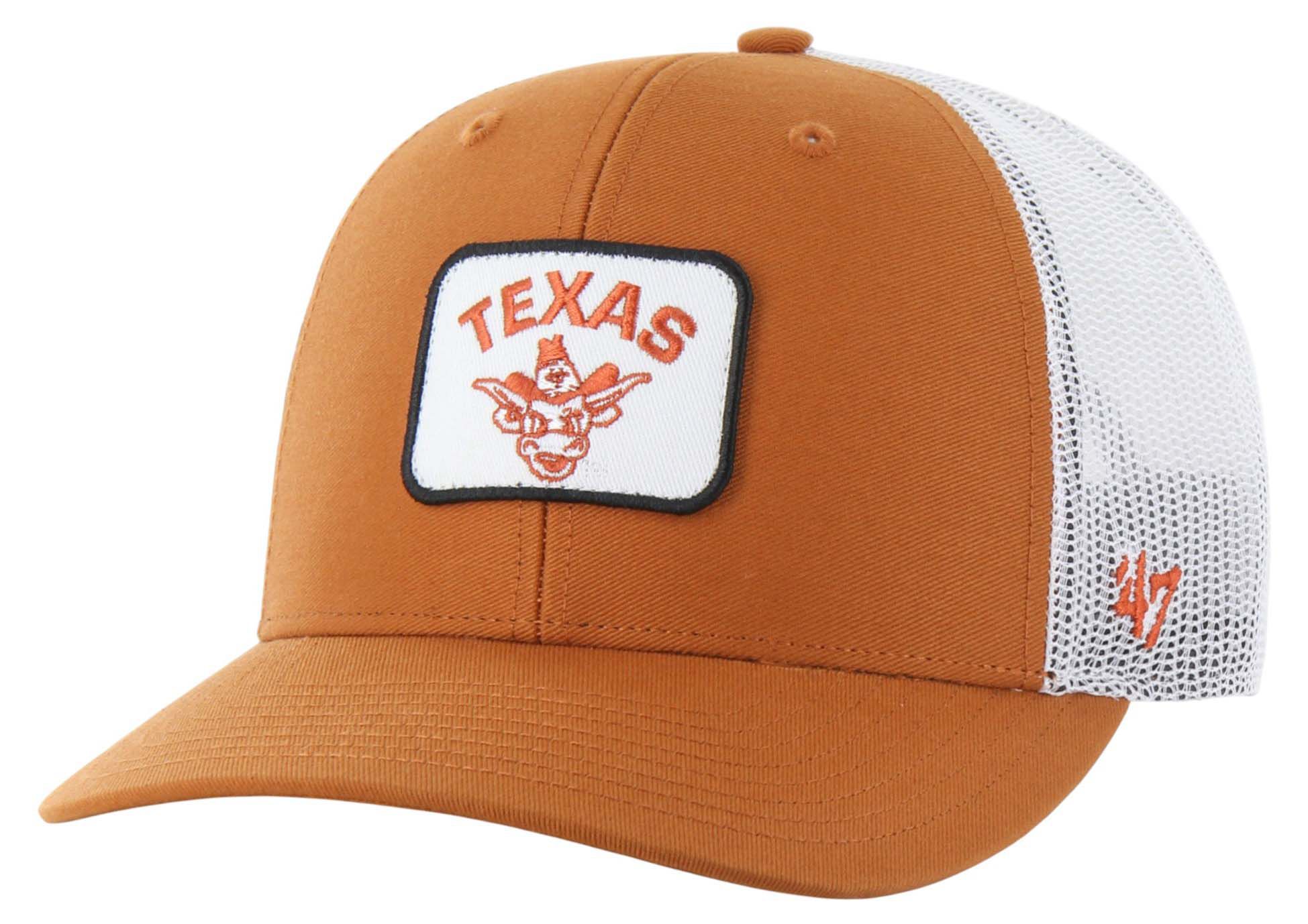 '47 Men's Texas Longhorns Orange Vintage Novak Trucker Adjustable Hat product image
