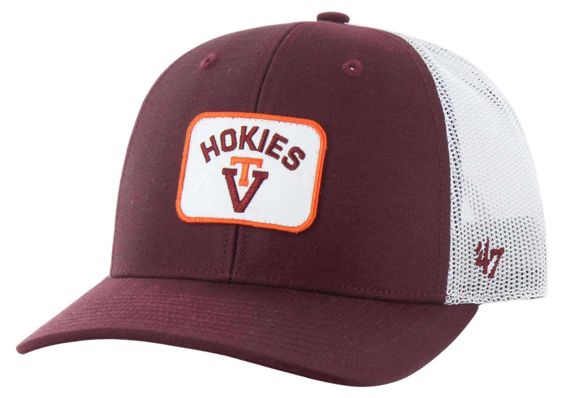 '47 Men's Virginia Tech Hokies Maroon Vintage Novak Trucker Adjustable Hat product image